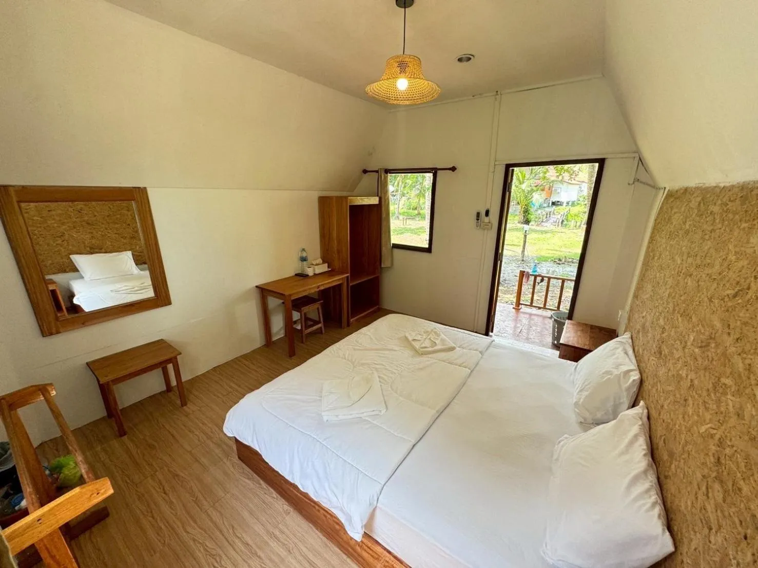 Bed in Libong Beach Resort