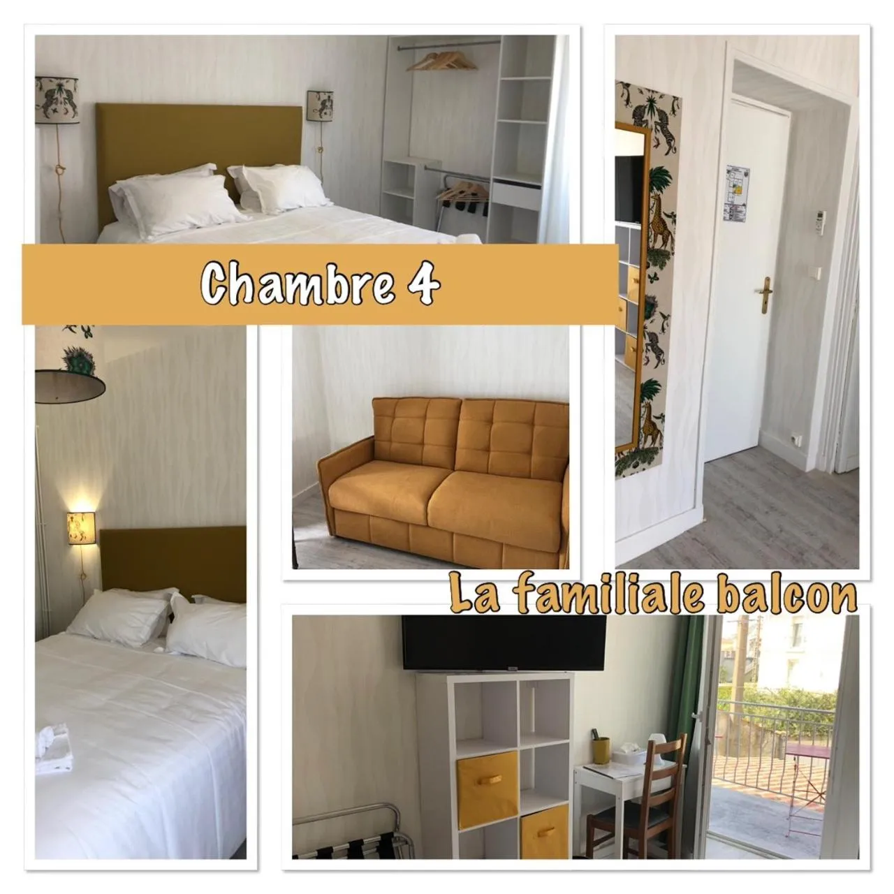 Photo of the whole room, Bed in Le Crist'Al, hôtel climatisé, front de mer, proche du centre ville, et solution de restauration