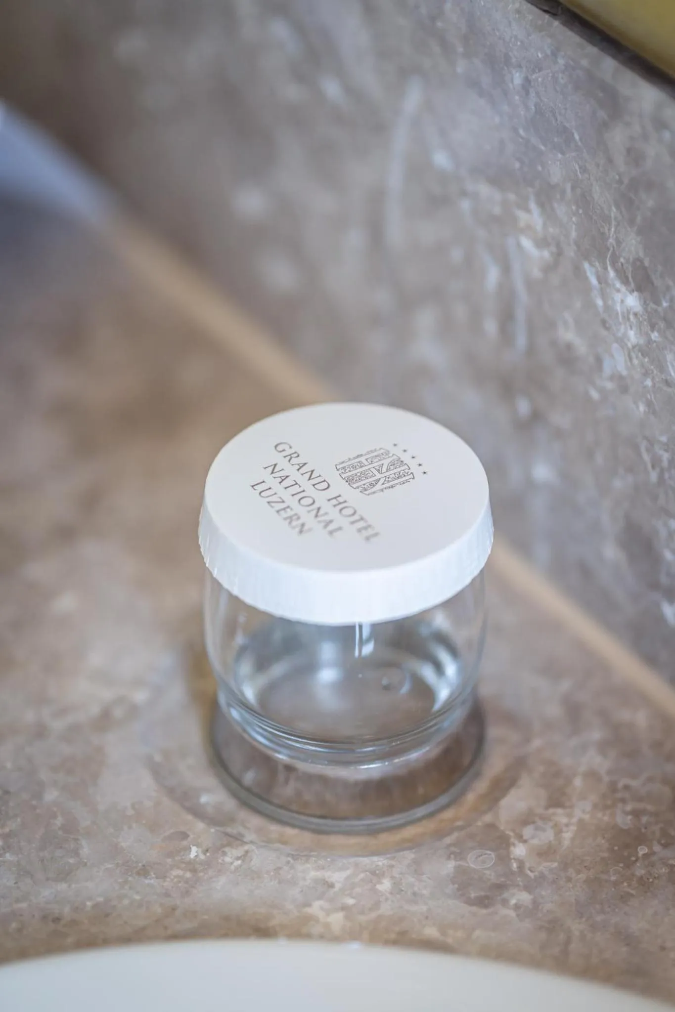 Bathroom in Grand Hotel National Luzern