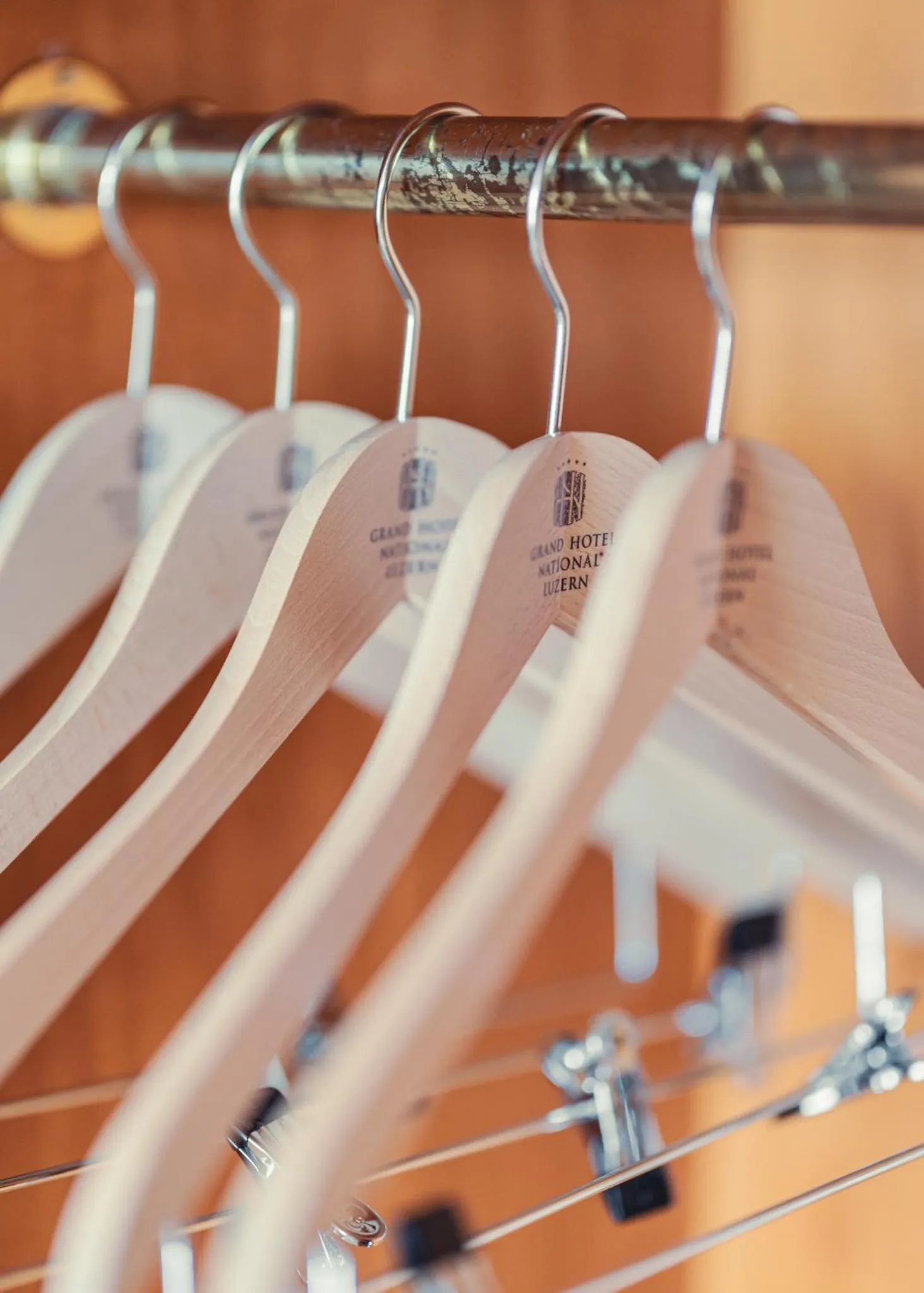 Bedroom in Grand Hotel National Luzern