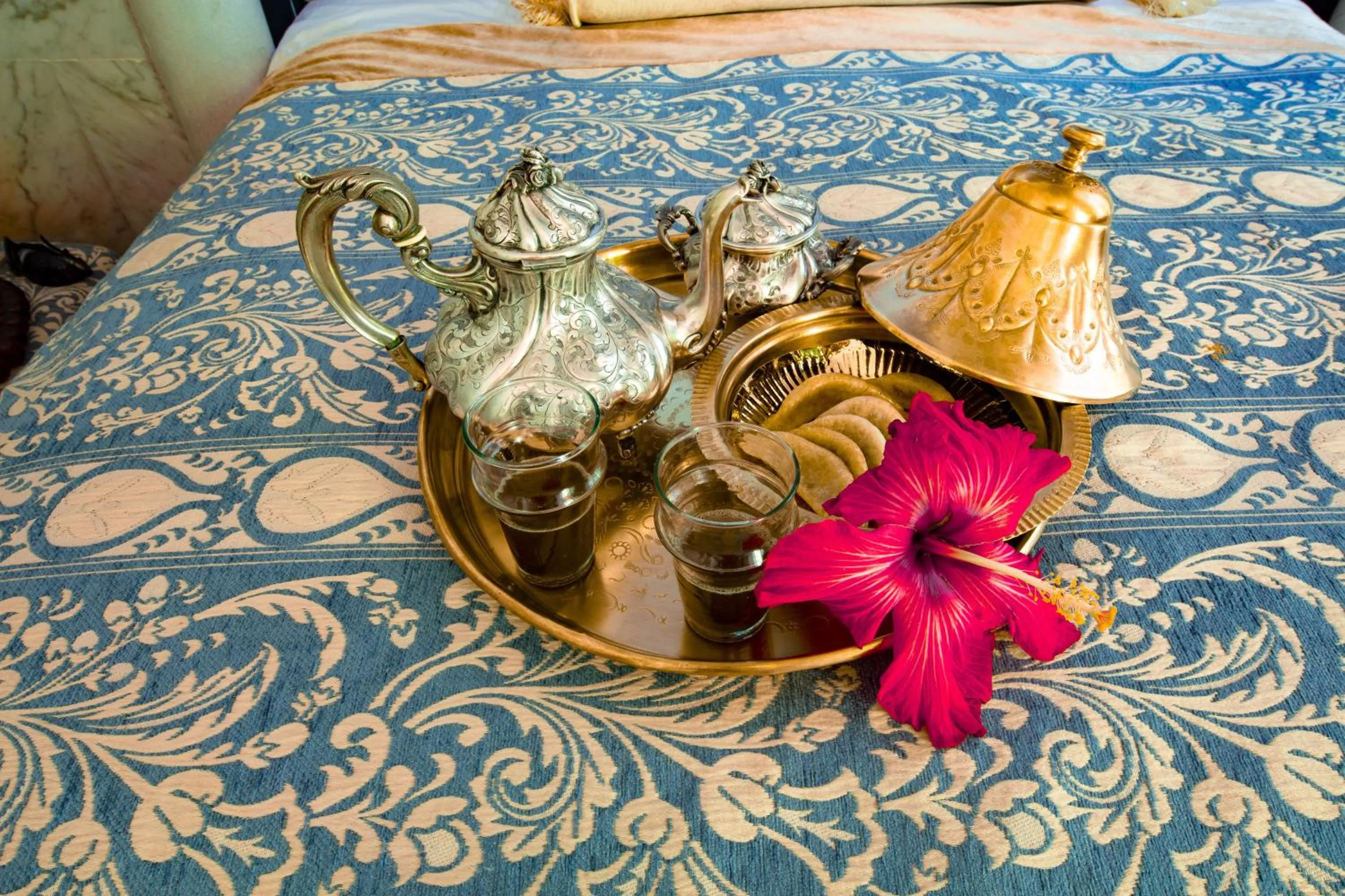 Food, Bed in Riad Dar El Malaika