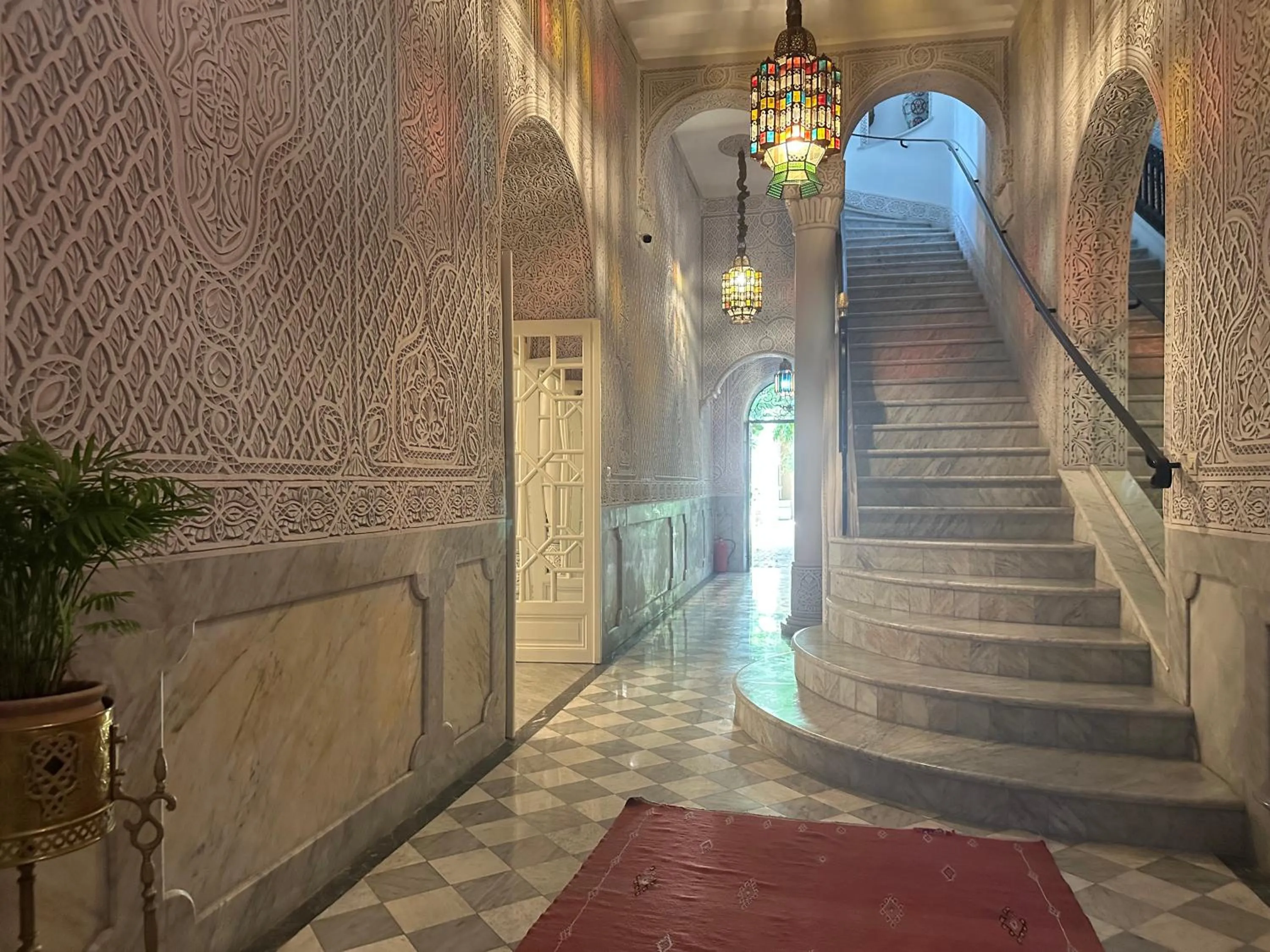 Lobby or reception in Riad Dar El Malaika