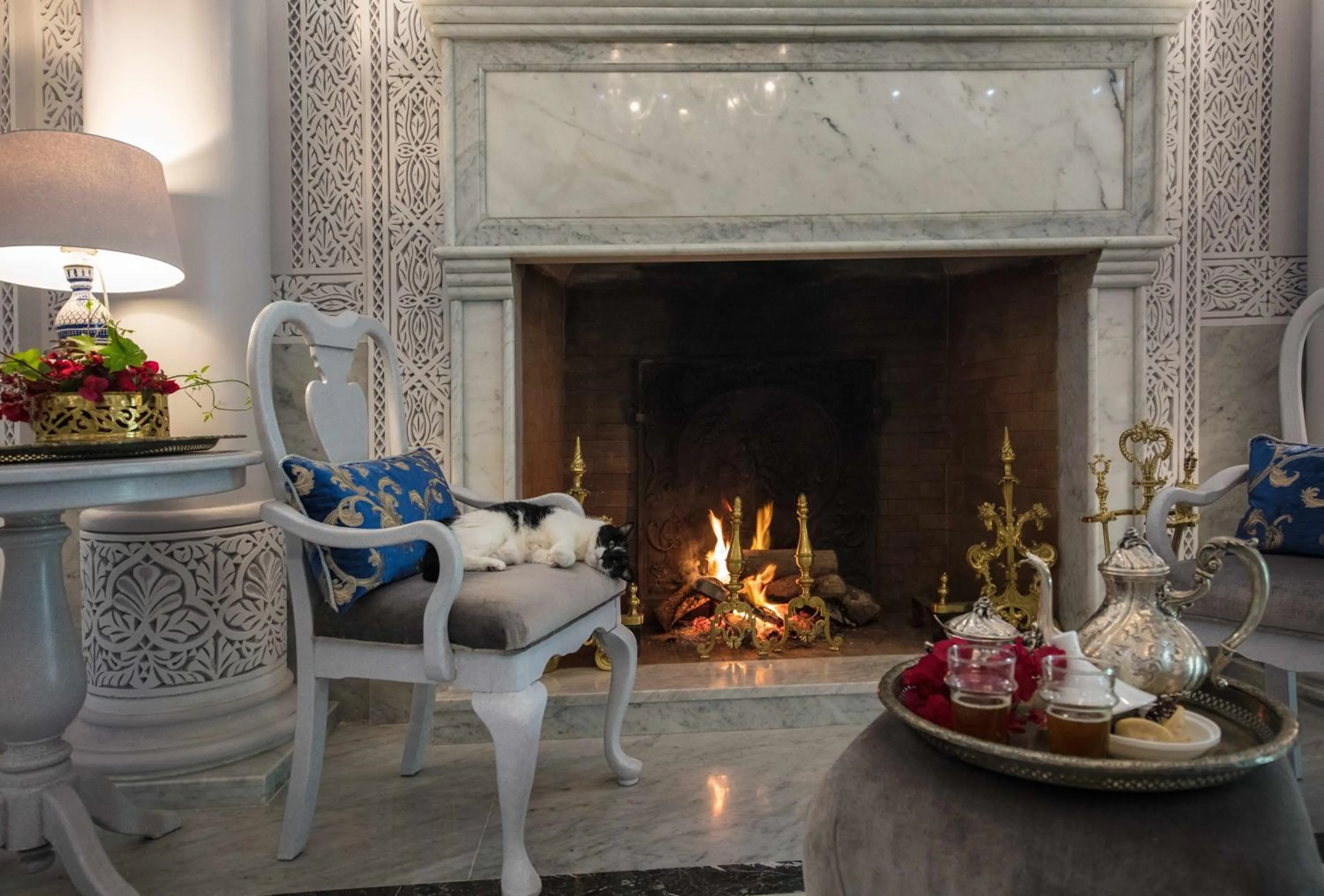 Living room in Riad Dar El Malaika