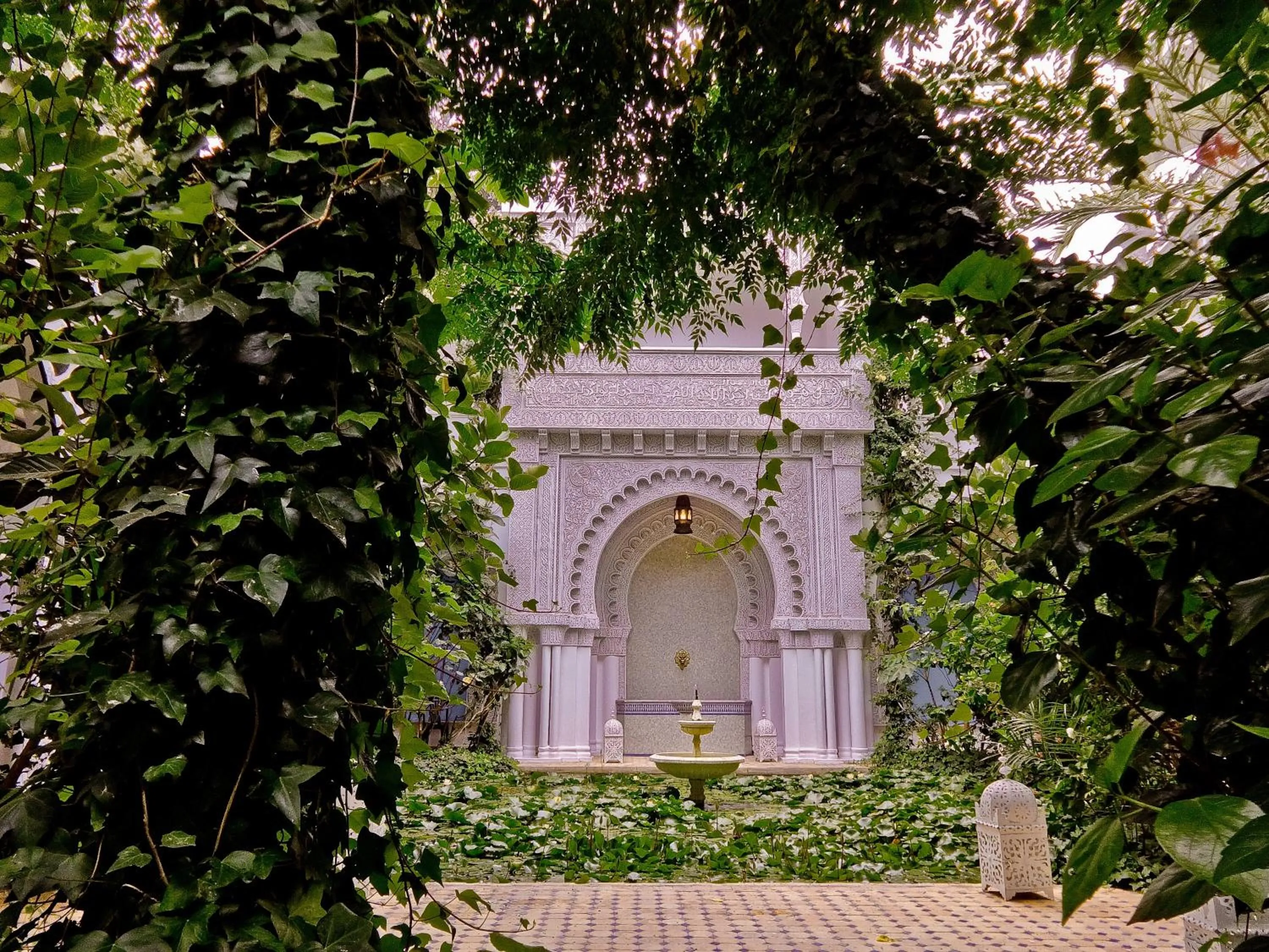 Patio in Riad Dar El Malaika
