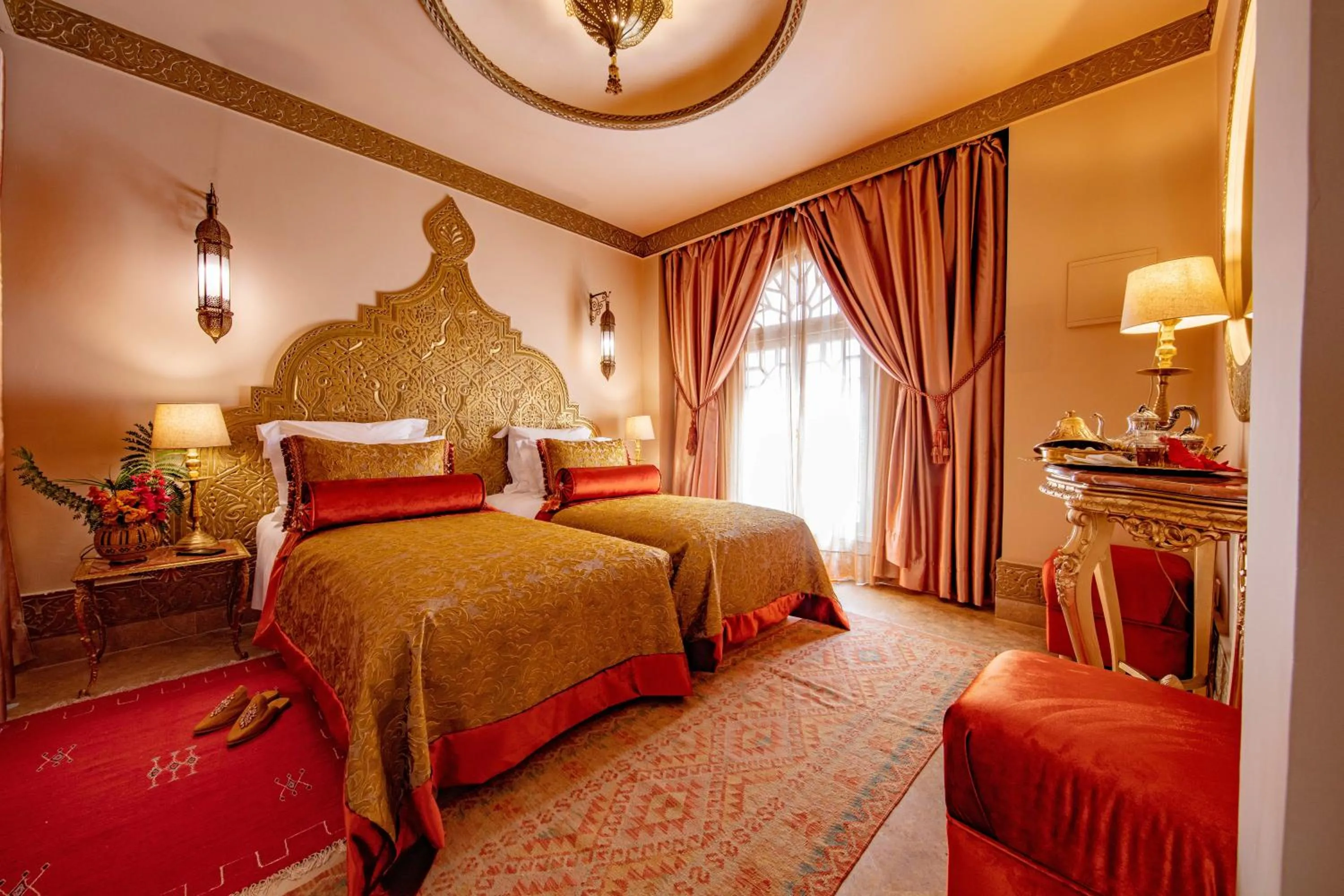 Bed in Riad Dar El Malaika