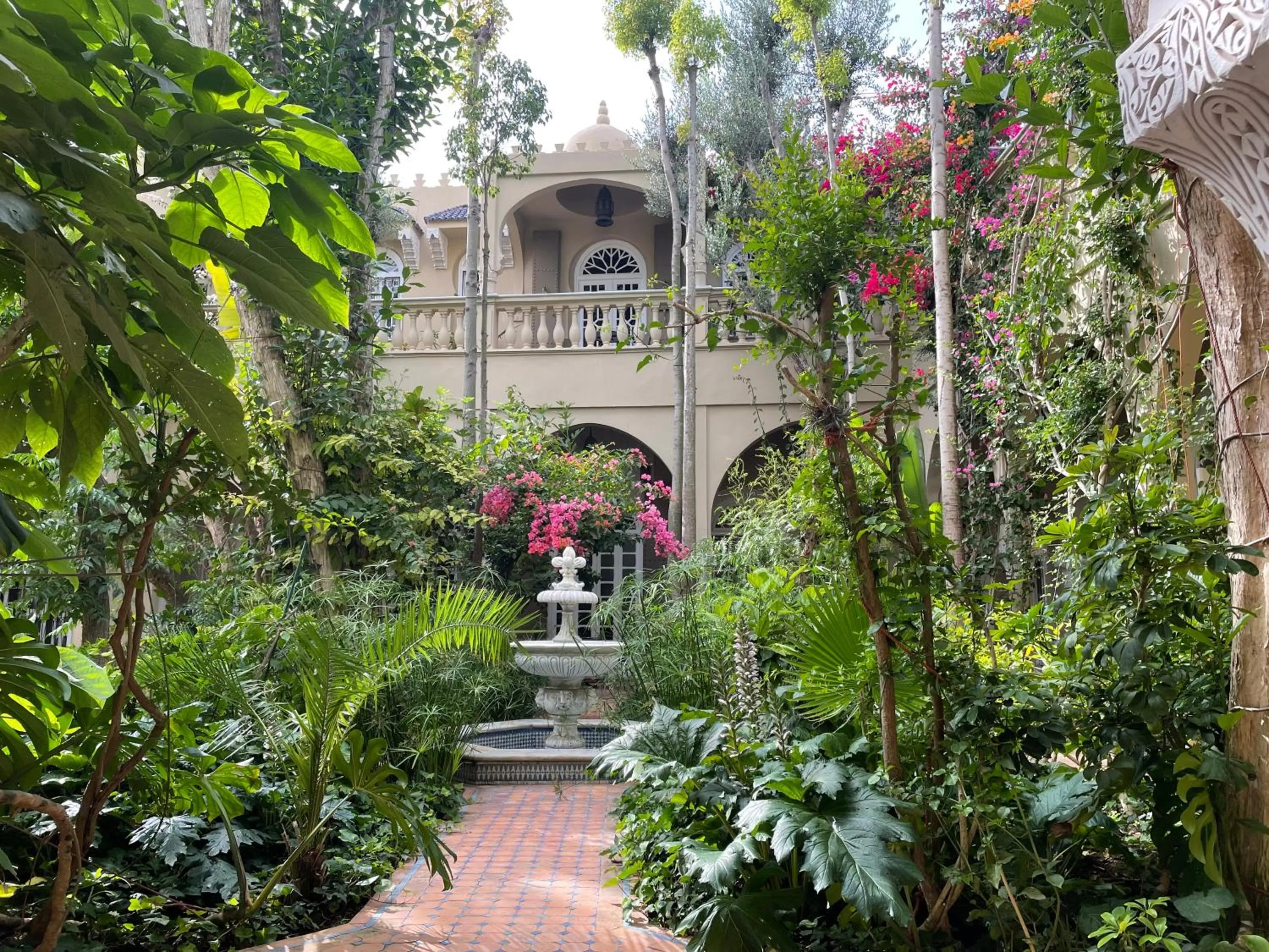 Garden in Riad Dar El Malaika