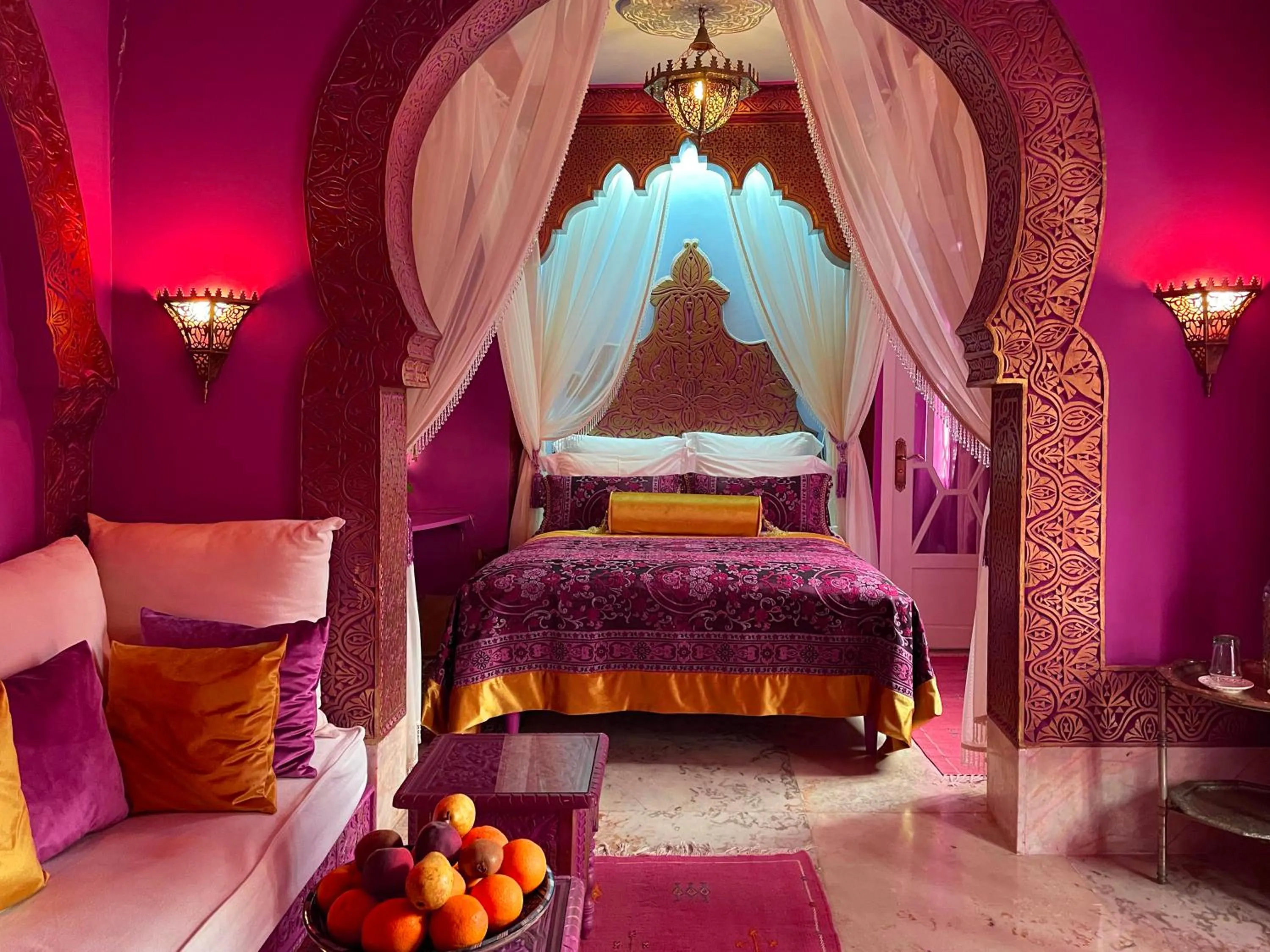 Photo of the whole room, Bed in Riad Dar El Malaika