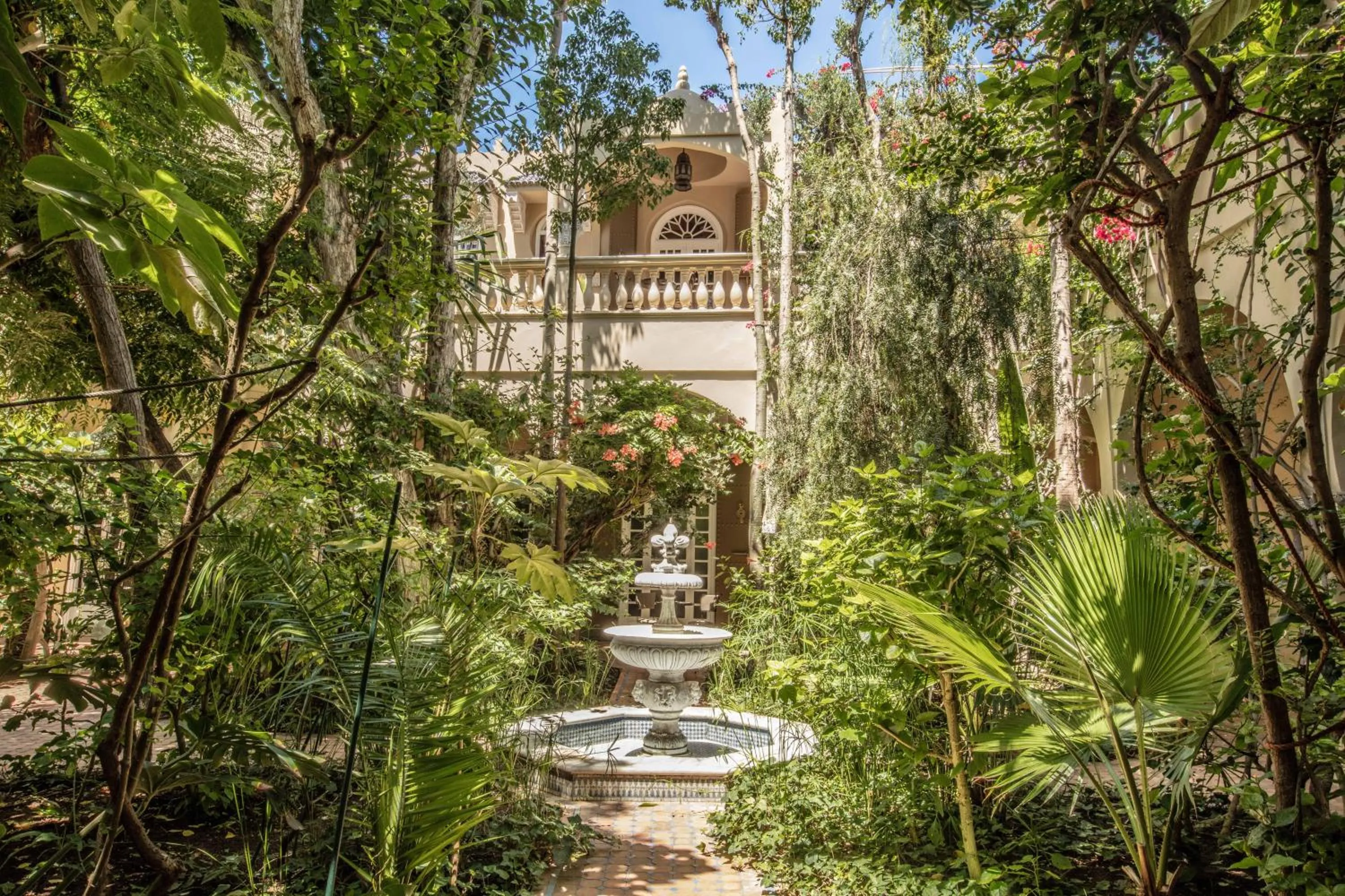 Garden in Riad Dar El Malaika