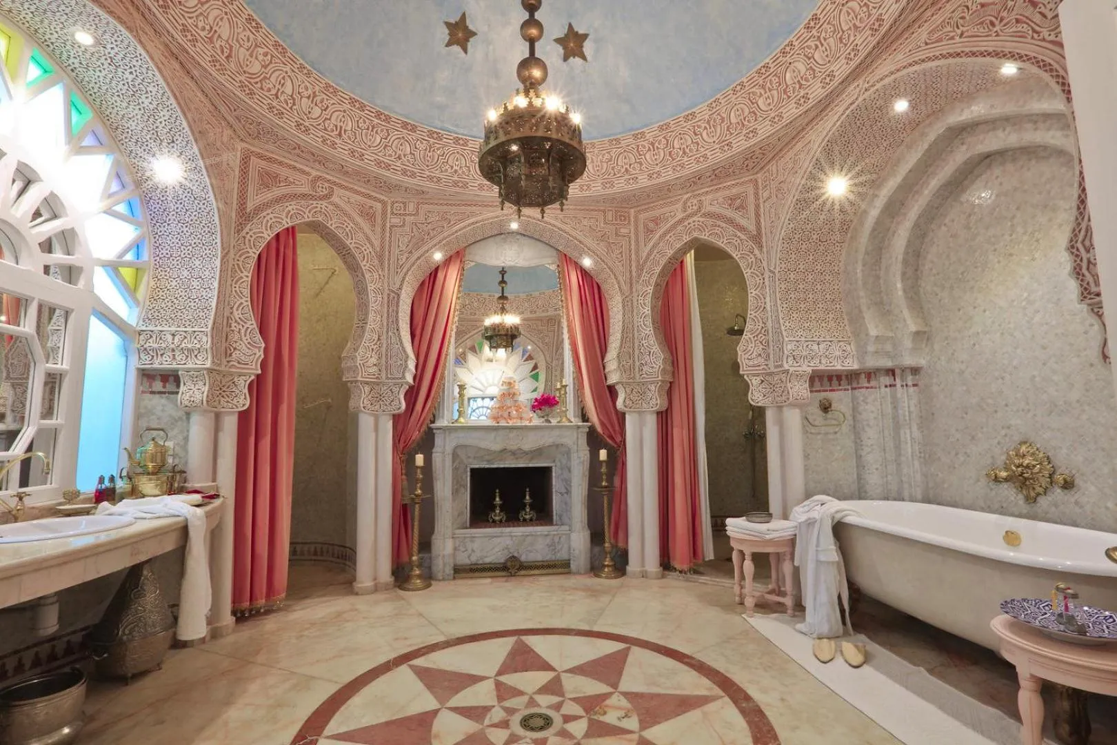 Bathroom in Riad Dar El Malaika