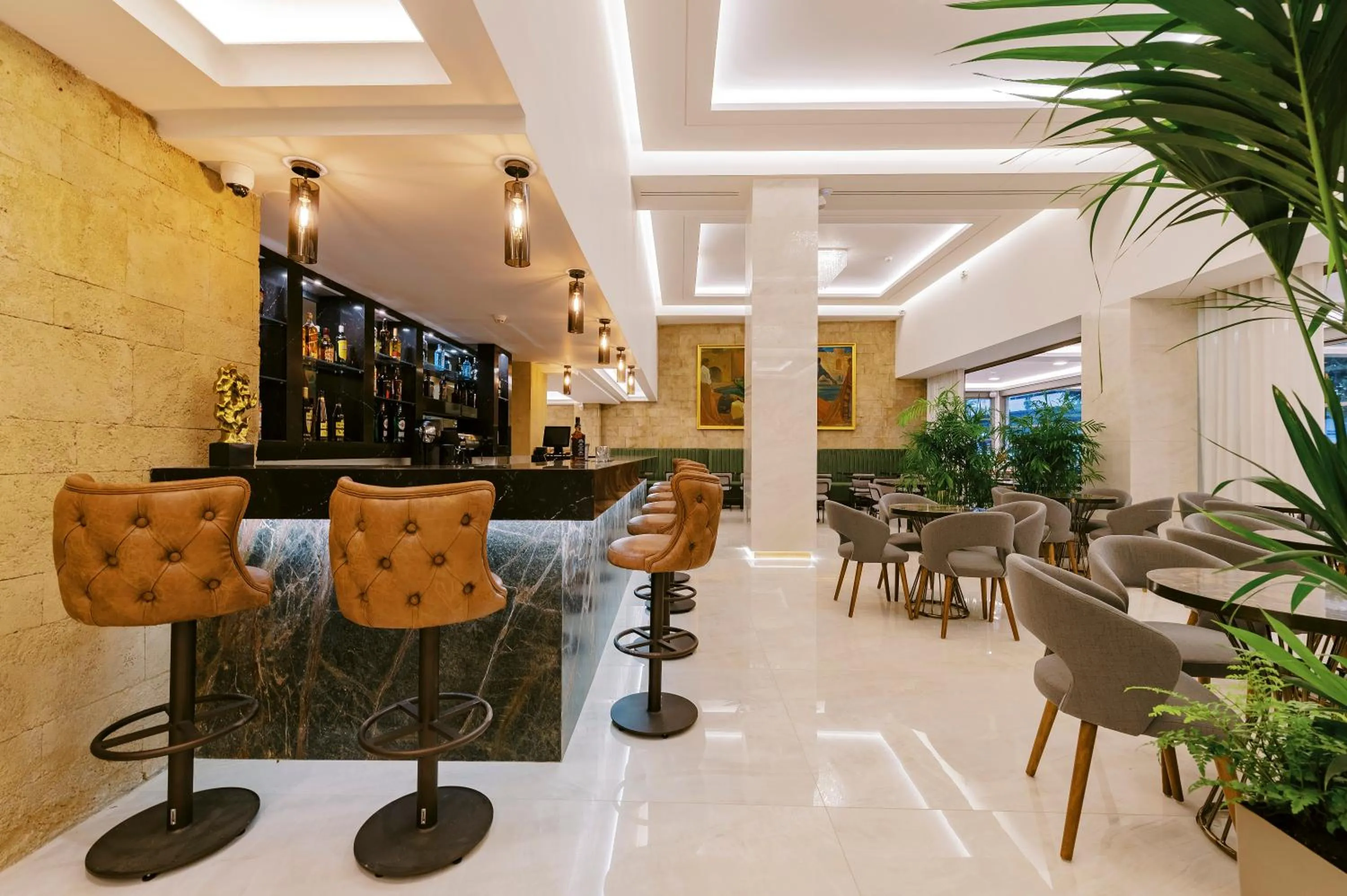 Lounge or bar in Acandia Hotel