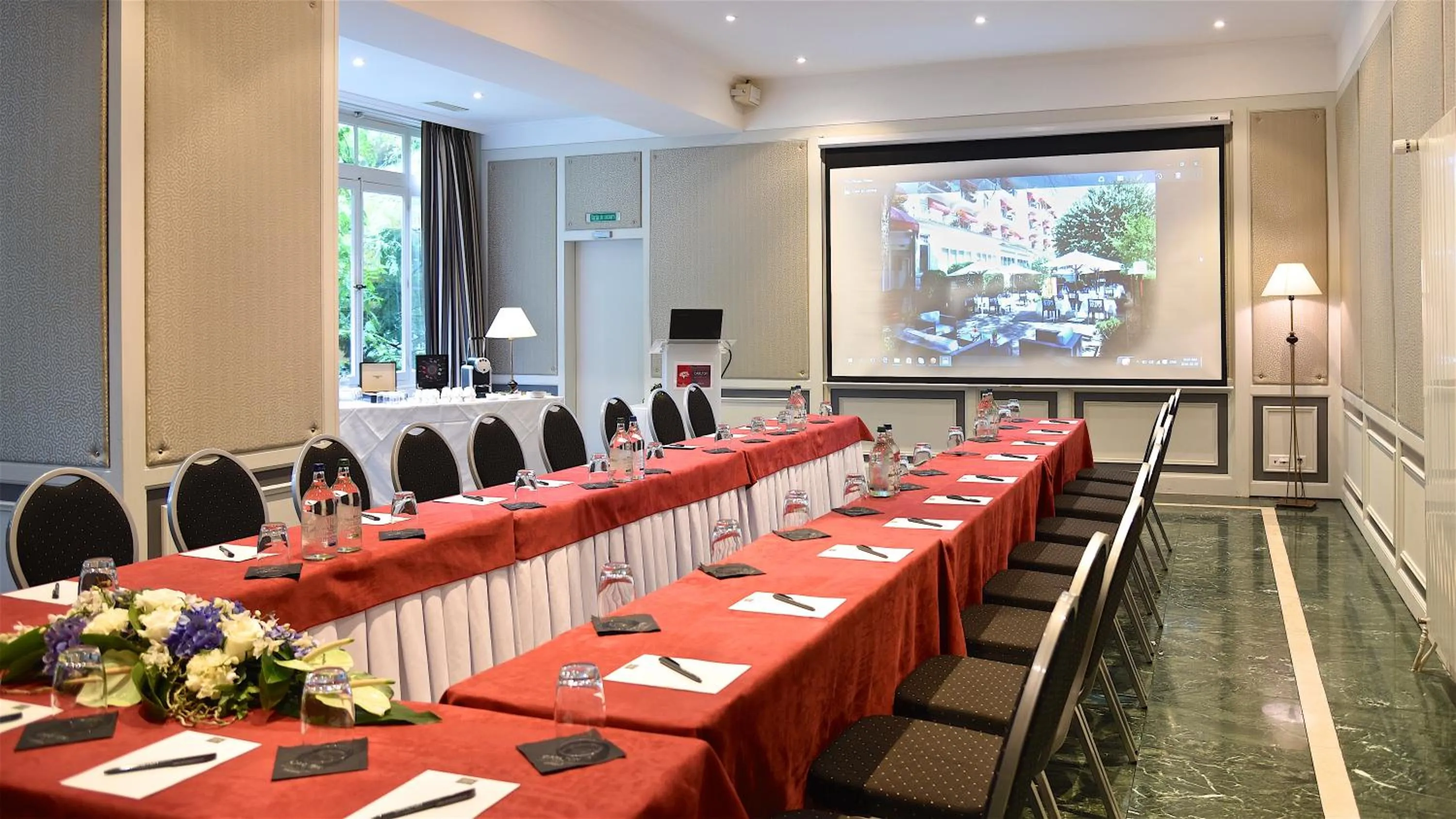 Meeting/conference room in Carlton Lausanne Boutique Hôtel