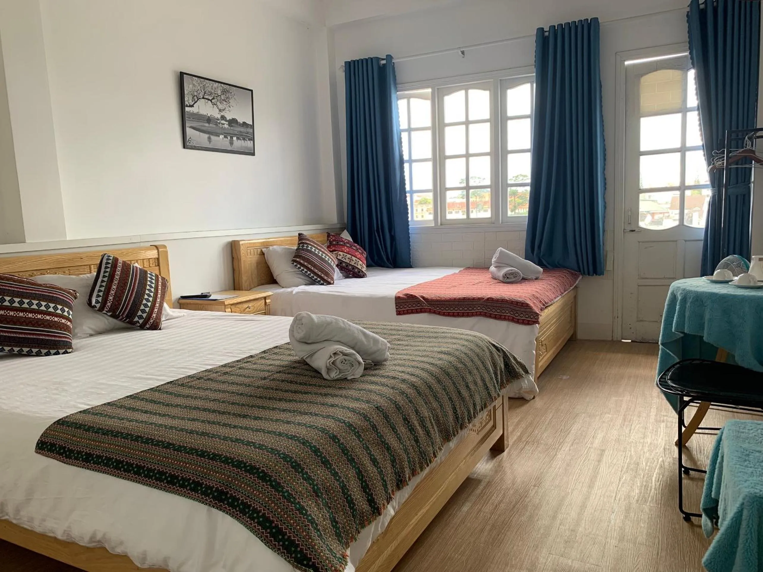 Bedroom, Bed in Chau Giang Hotel