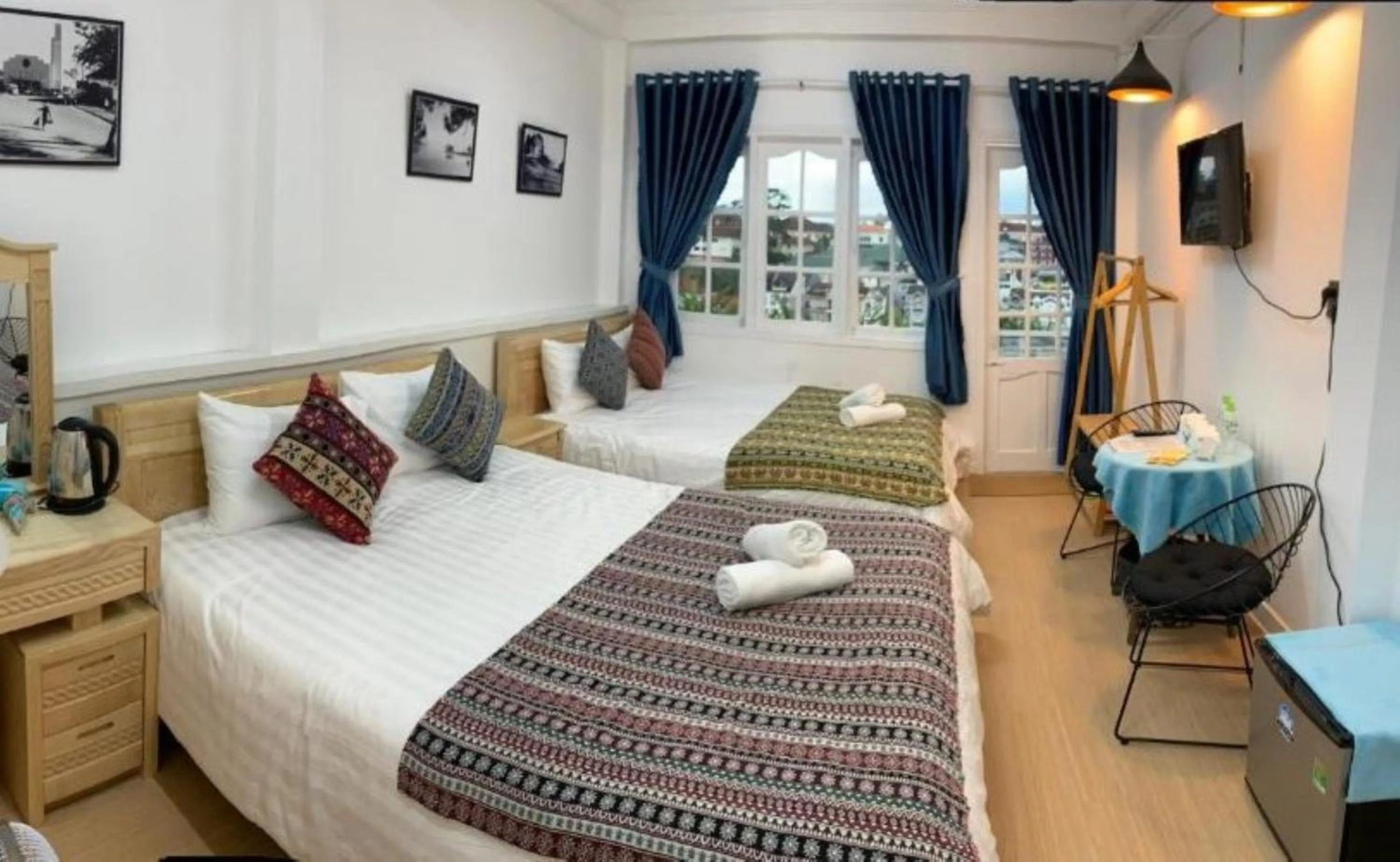 Bedroom, Bed in Chau Giang Hotel