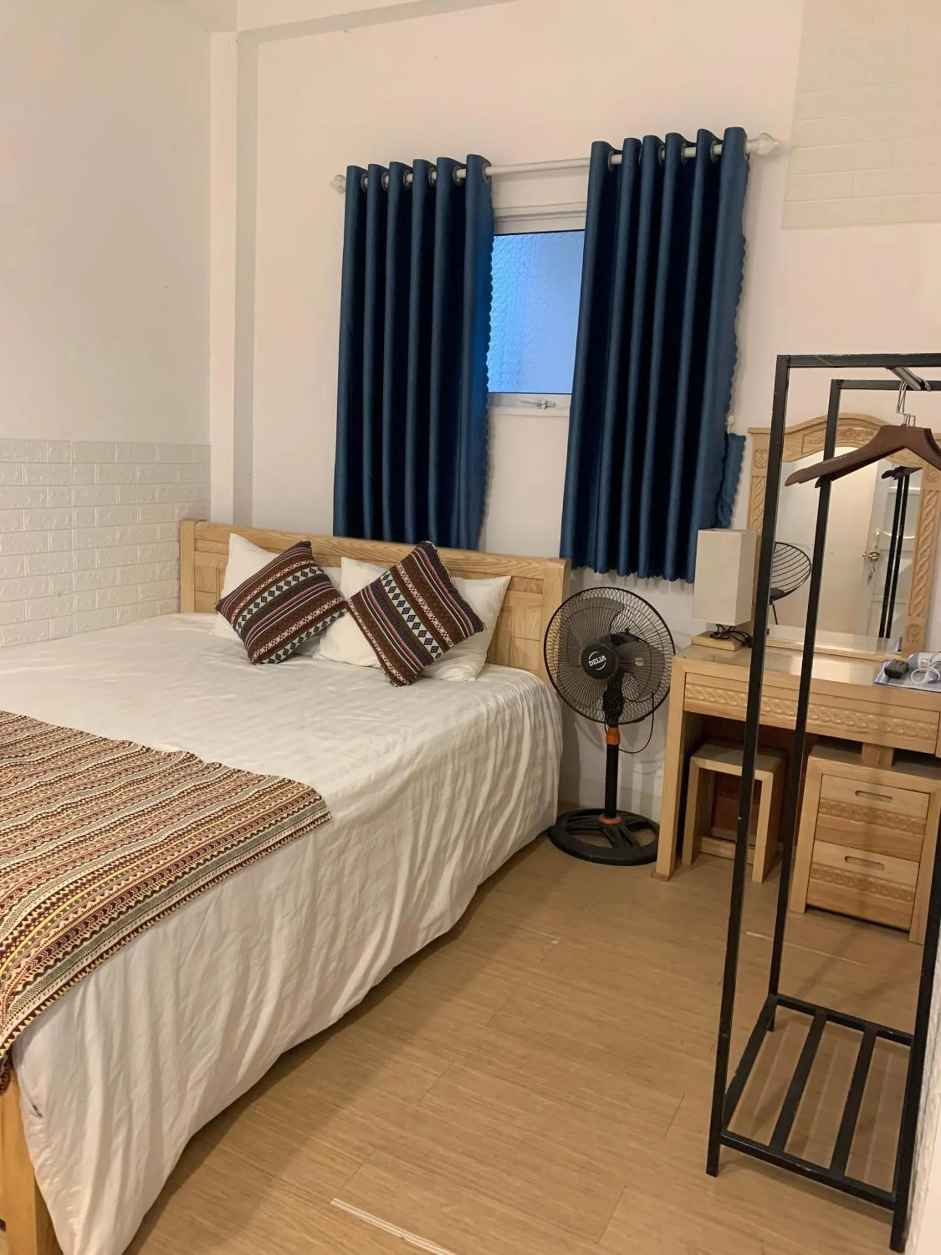 Bed in Chau Giang Hotel