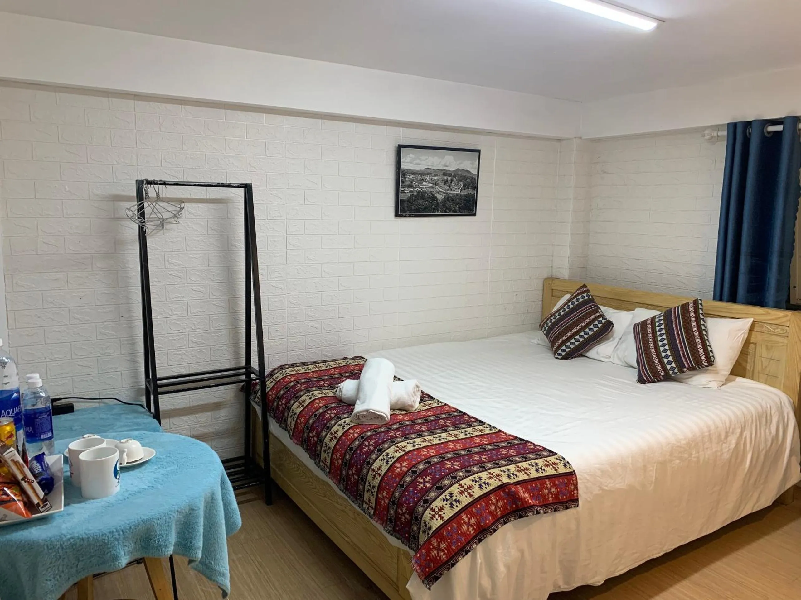 Bed in Chau Giang Hotel