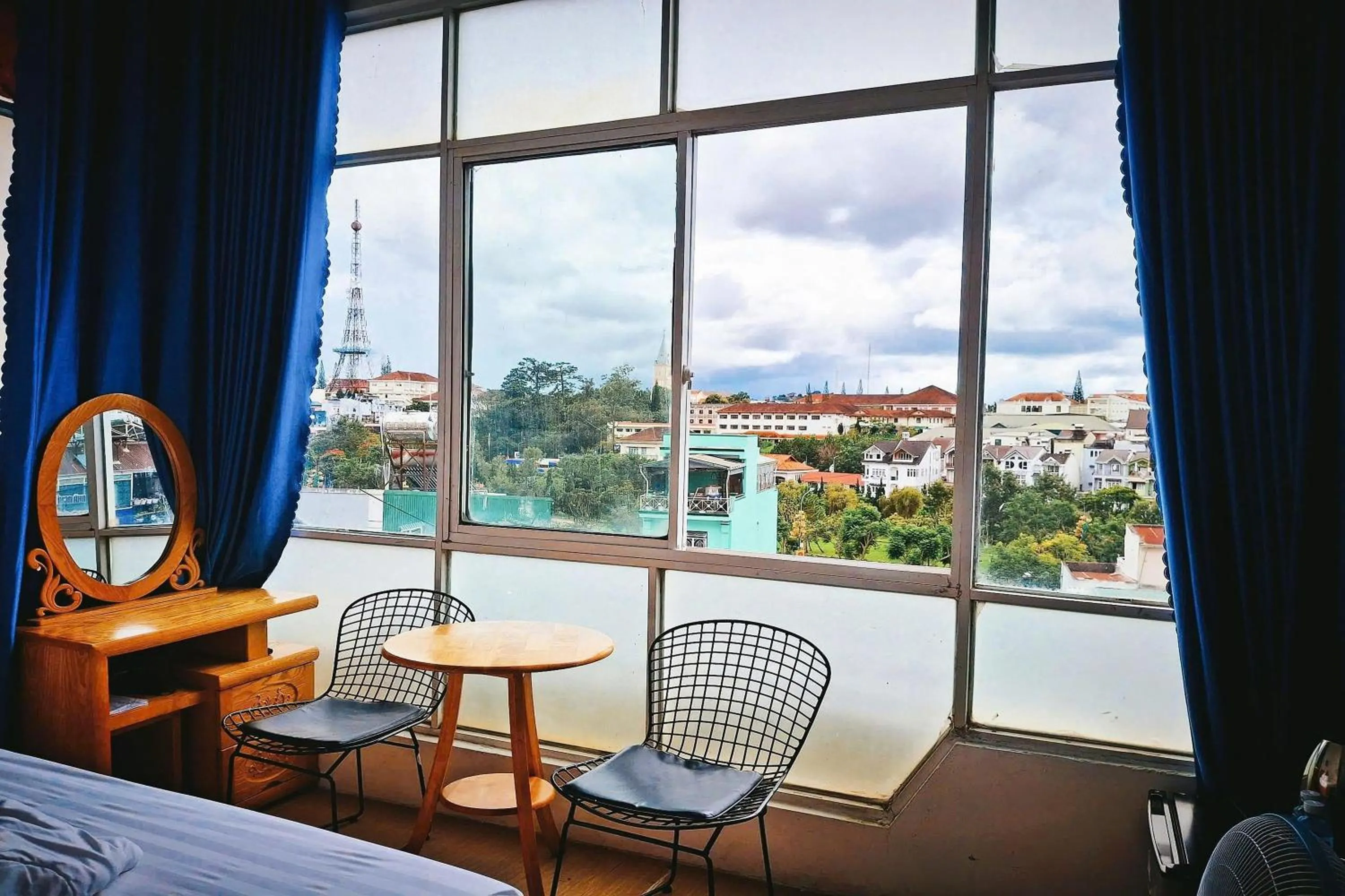 Seating area in Chau Giang Hotel