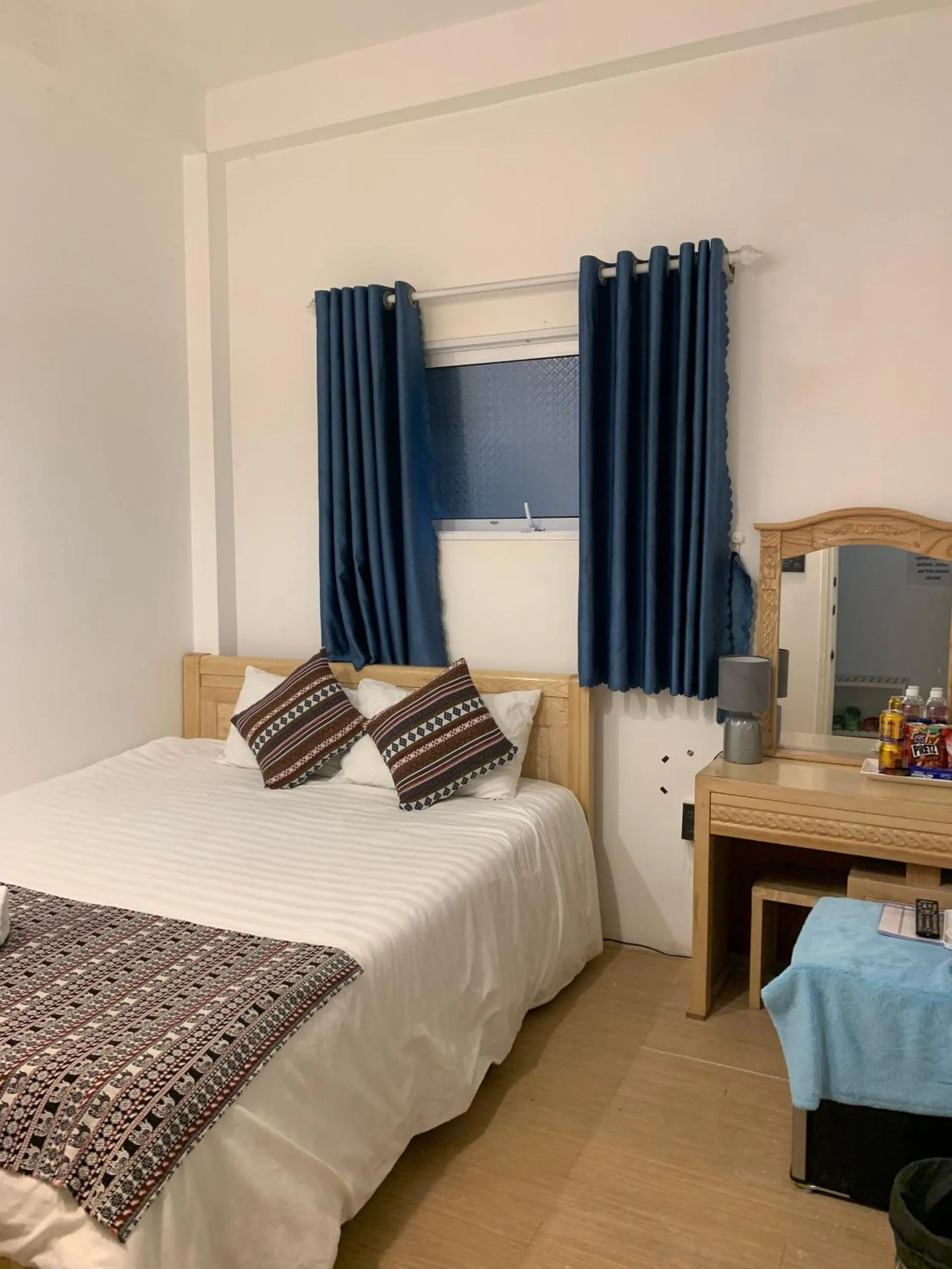 Bed in Chau Giang Hotel