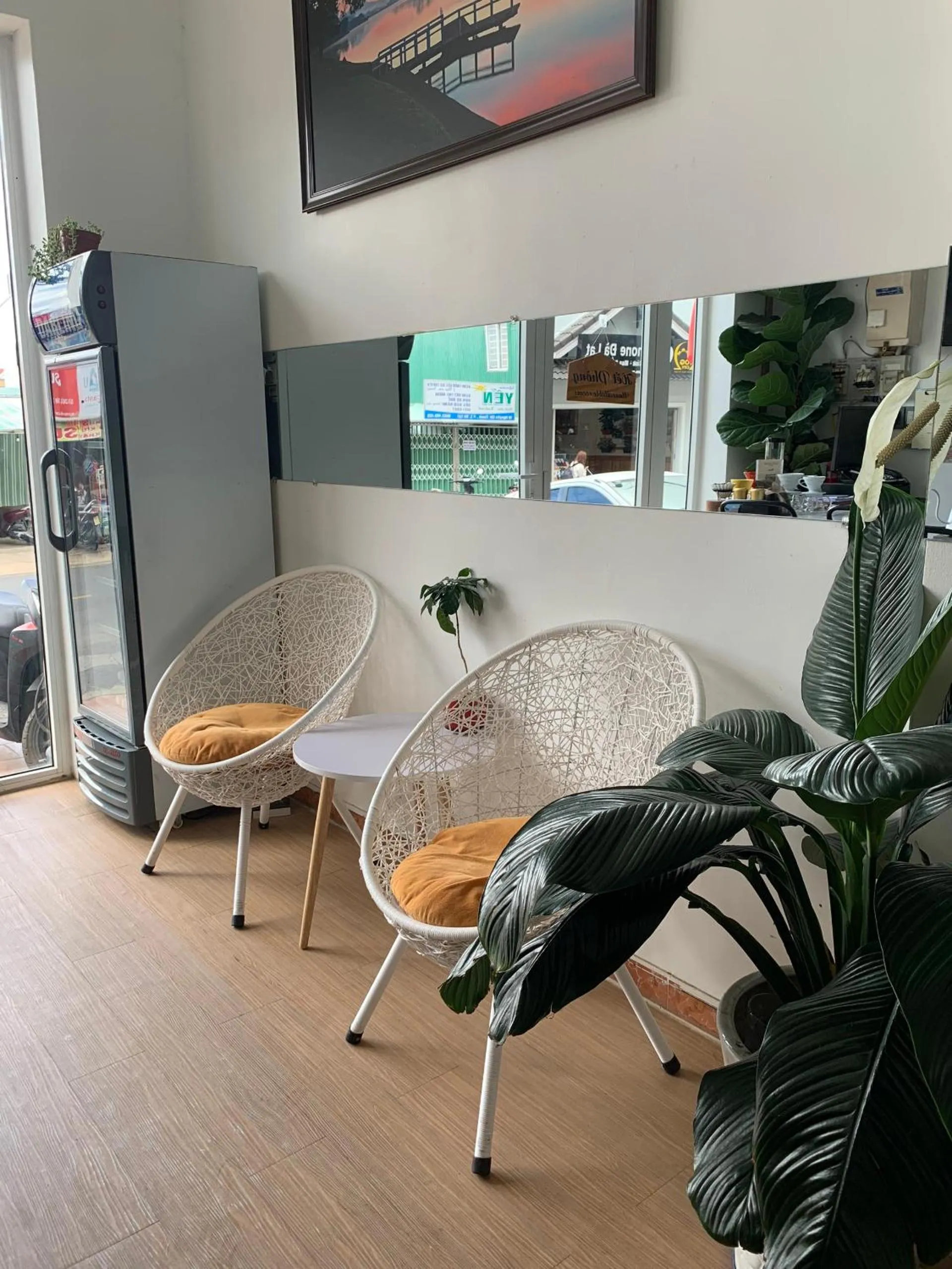 Seating area in Chau Giang Hotel