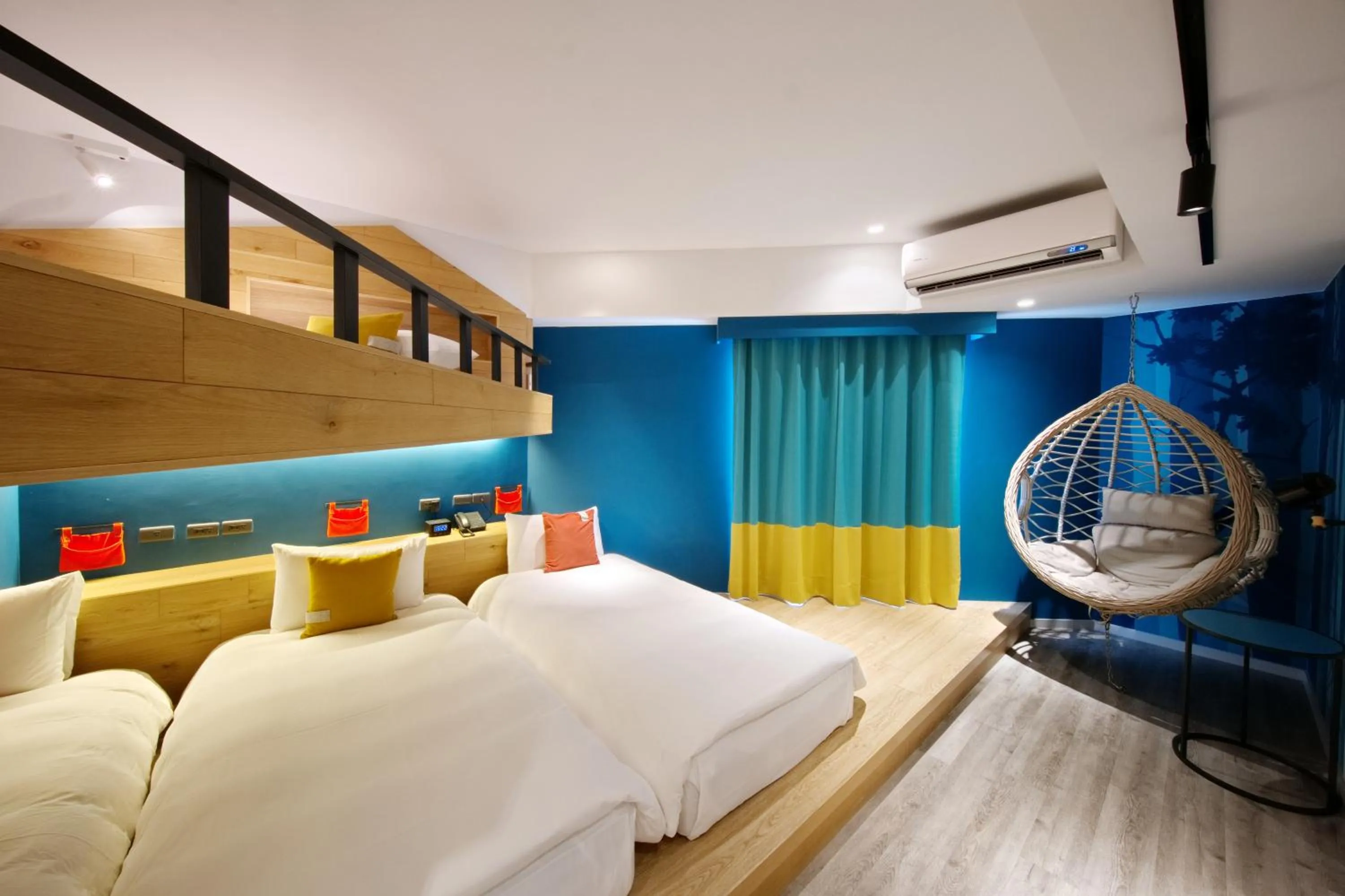 Bedroom, Bed in OLAH Poshtel - Hualien Zhongfu