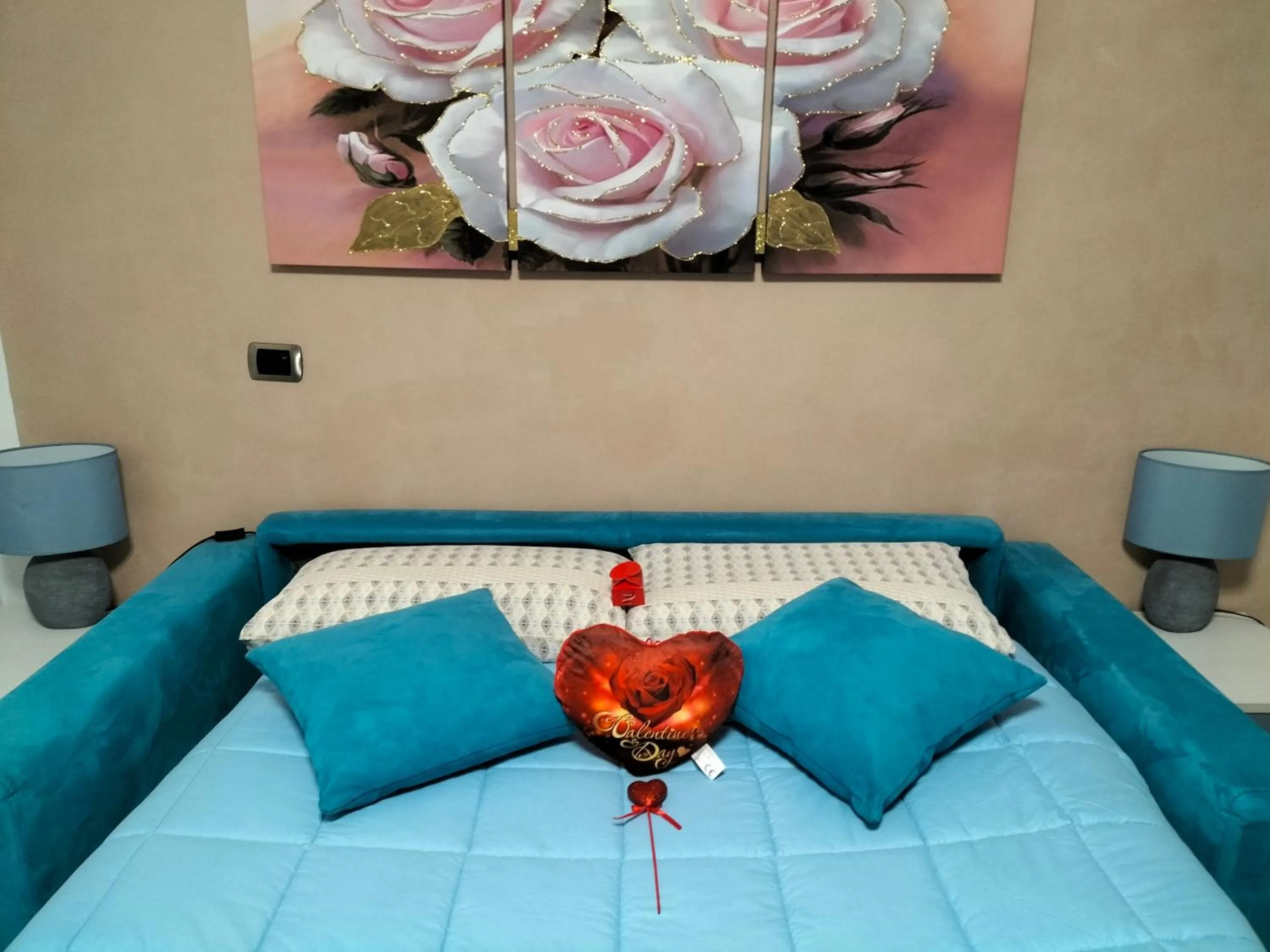 Bed in La Luna e il Sole