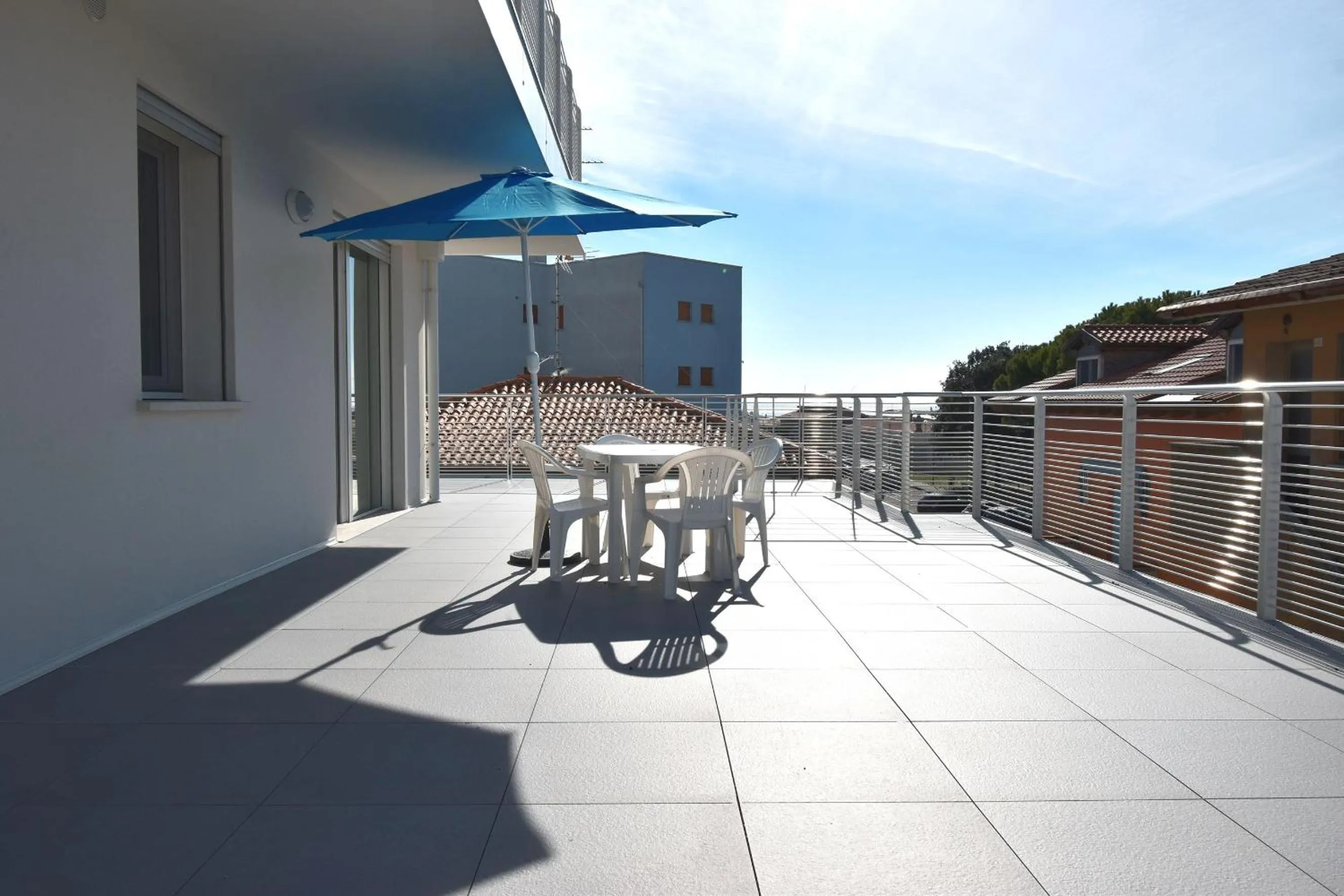 Balcony/Terrace in Residence Al Molo - Agenzia Cocal