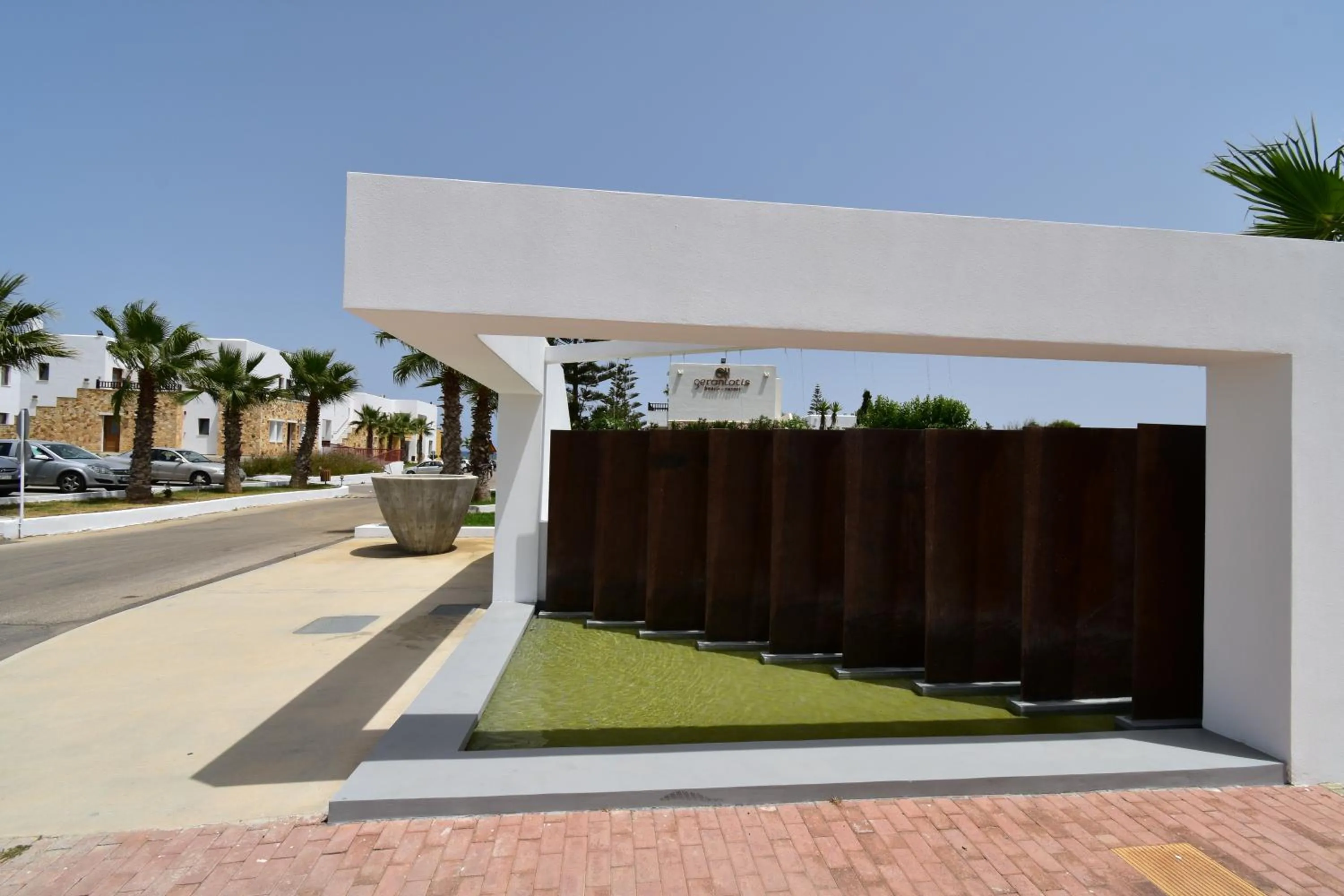 Facade/entrance in Geraniotis Hotel and Resort