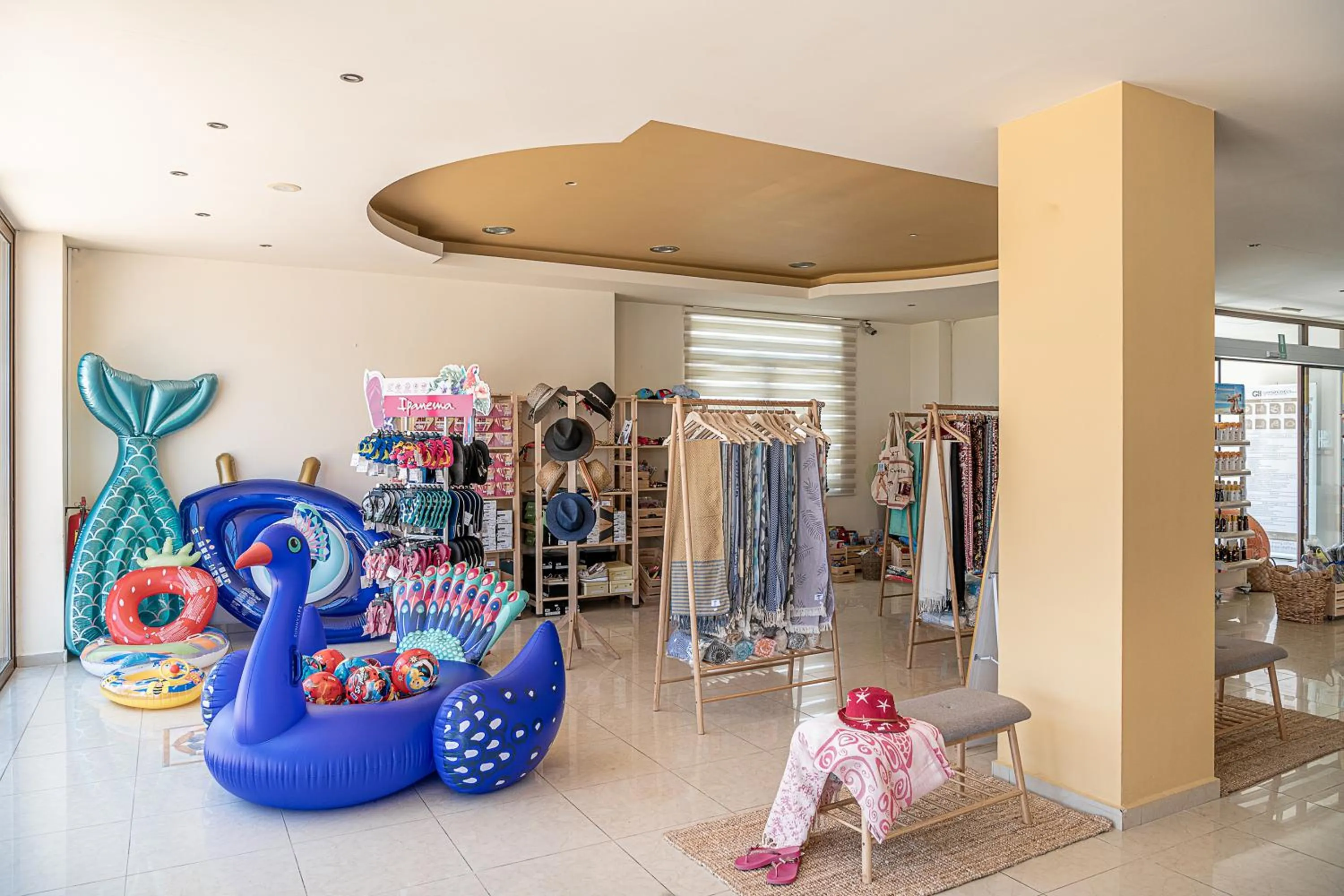 Shopping Area in Geraniotis Hotel and Resort