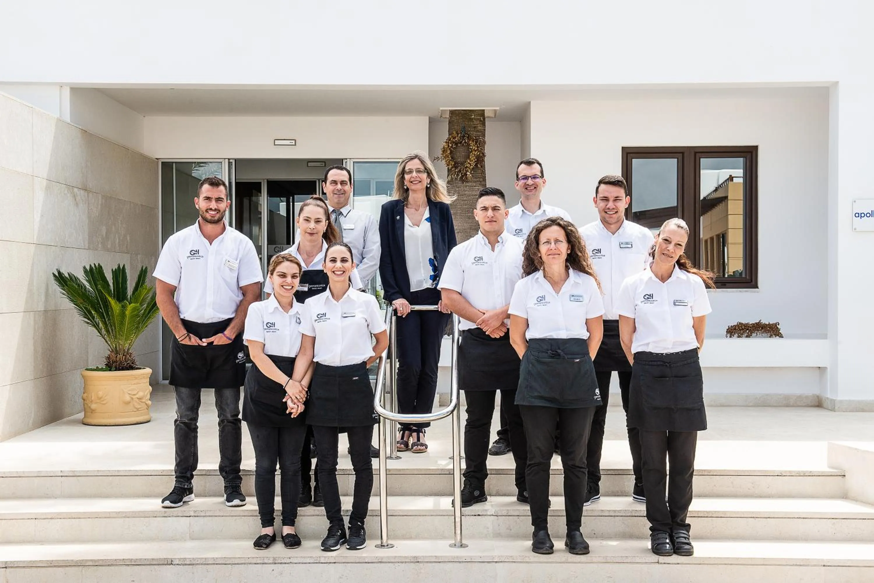 Staff in Geraniotis Hotel and Resort