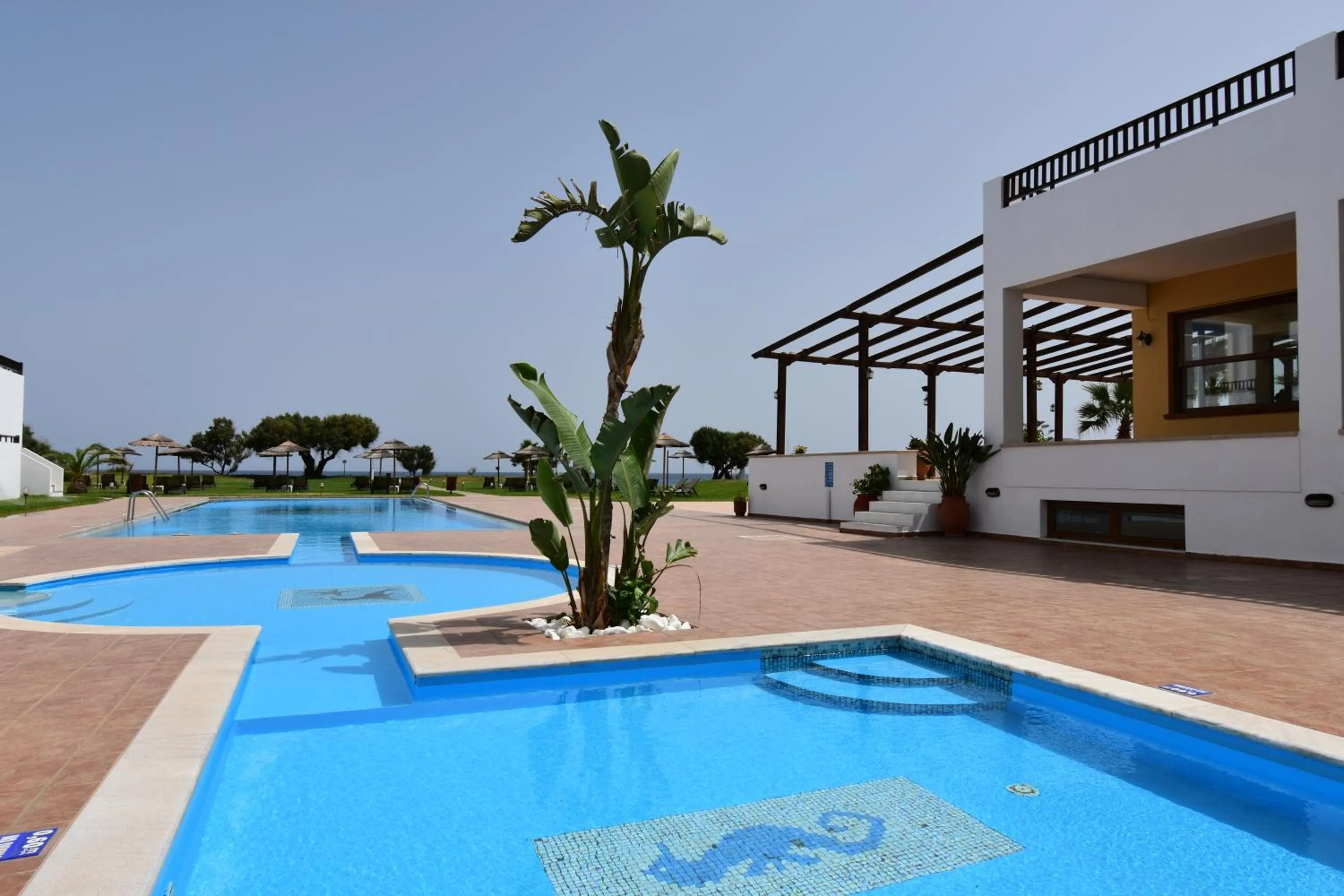 Swimming pool in Geraniotis Hotel and Resort