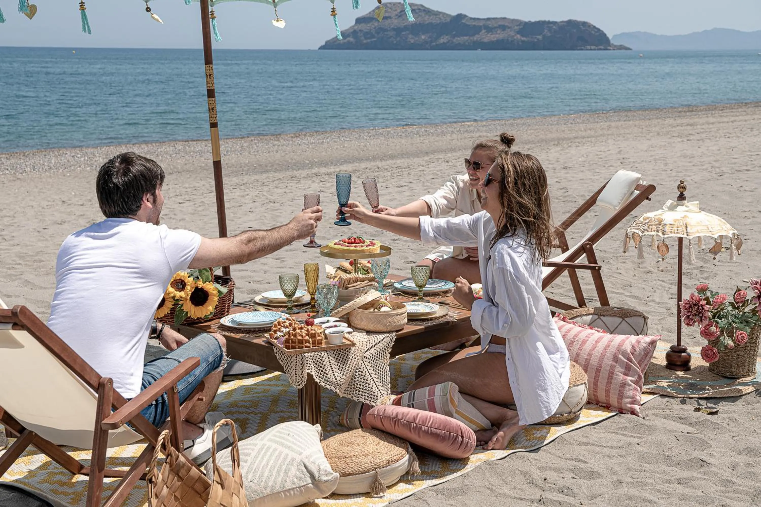 Beach in Geraniotis Hotel and Resort