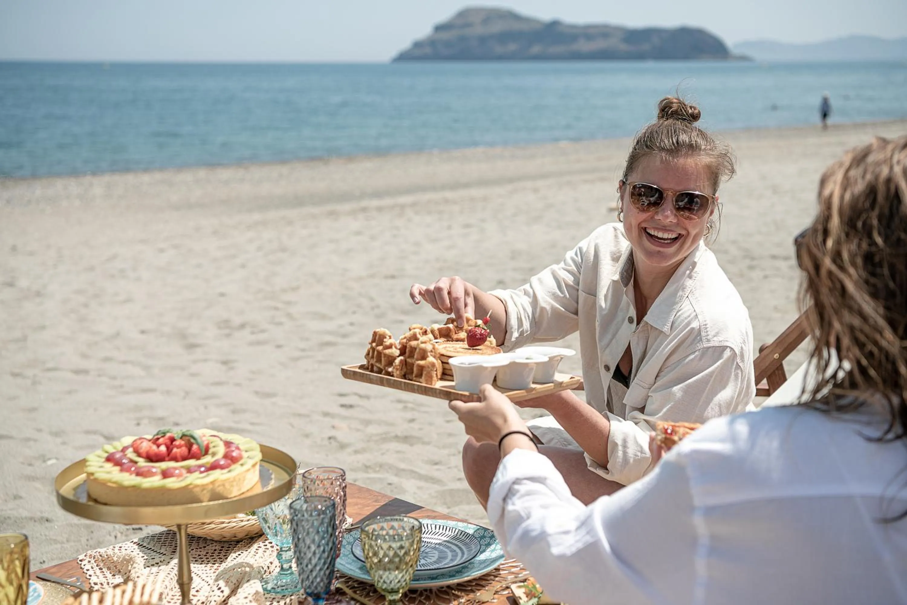 Beach in Geraniotis Hotel and Resort