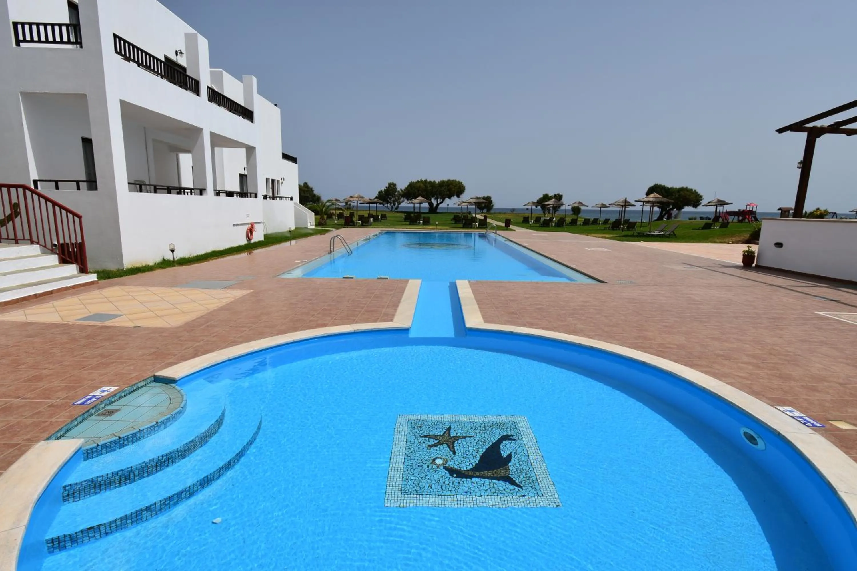 Swimming pool in Geraniotis Hotel and Resort