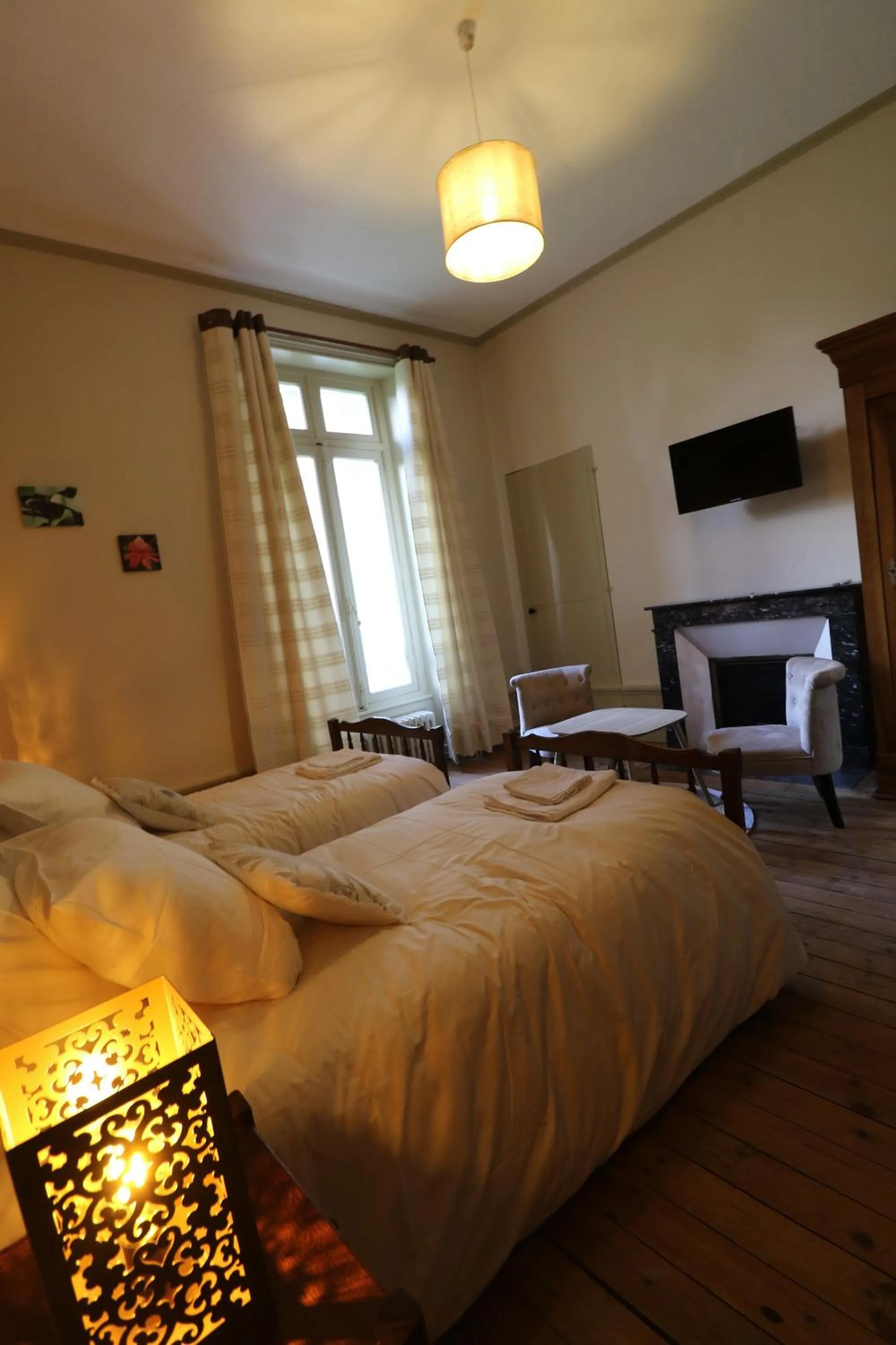 Bed in Domaine de Champ rose