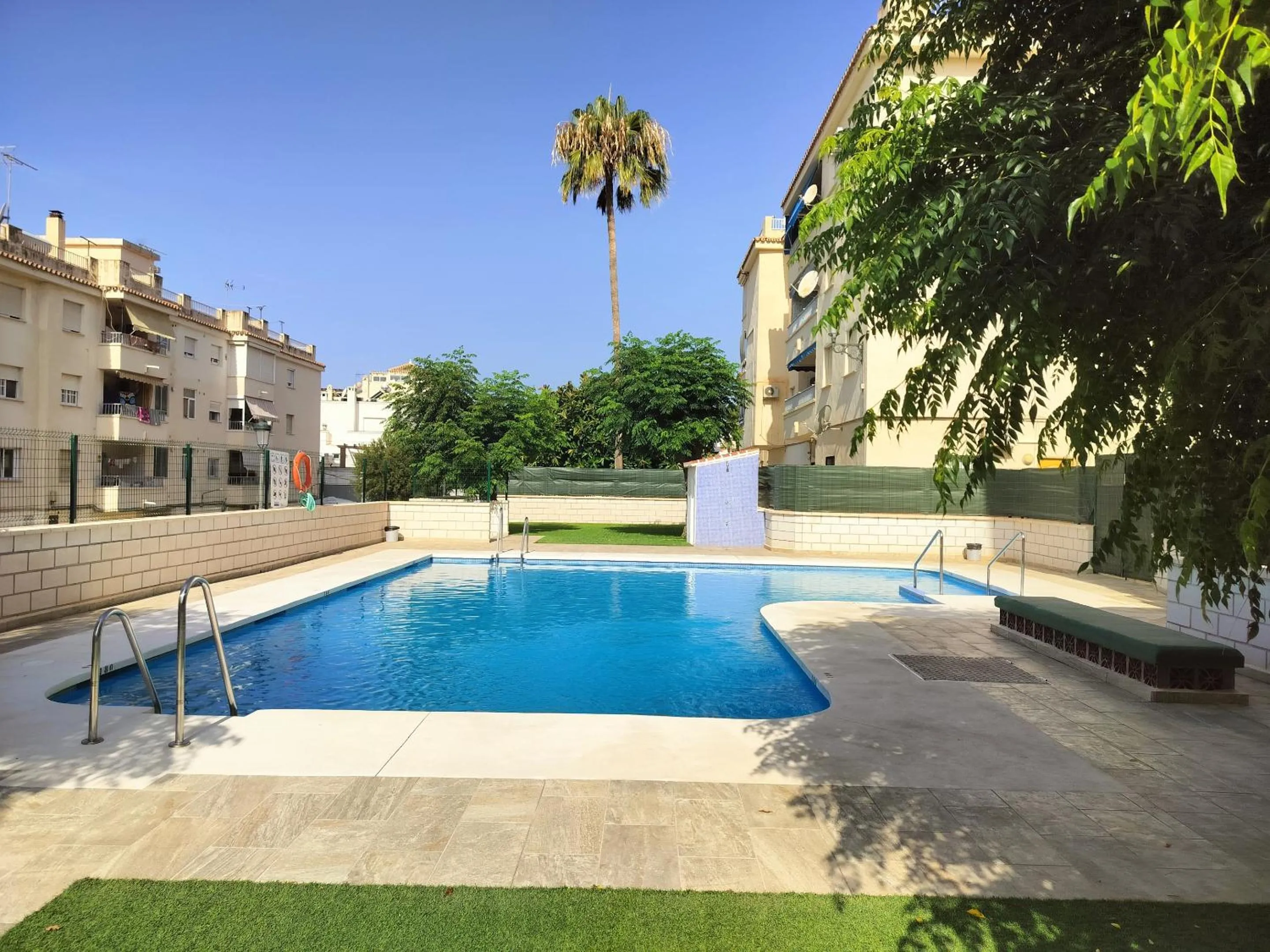 Pool view in Wonder Paradisio Studio Nerja