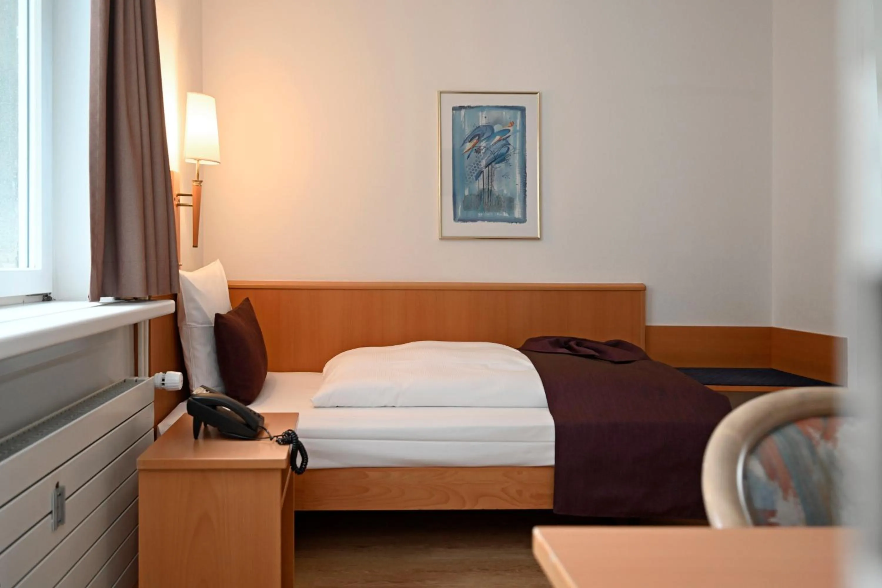Photo of the whole room, Bed in Olympia Hotel Zurich