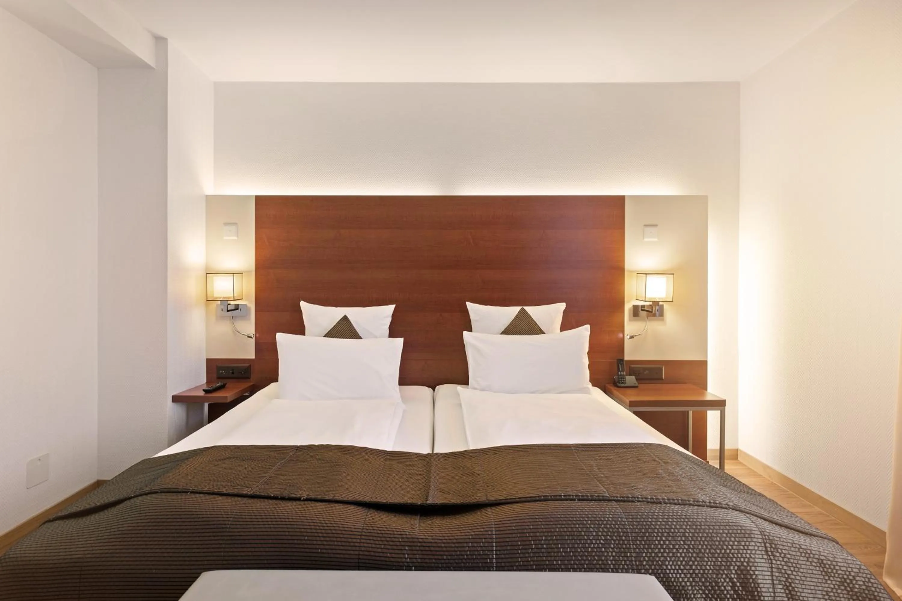 Bedroom, Bed in Hotel Stoller