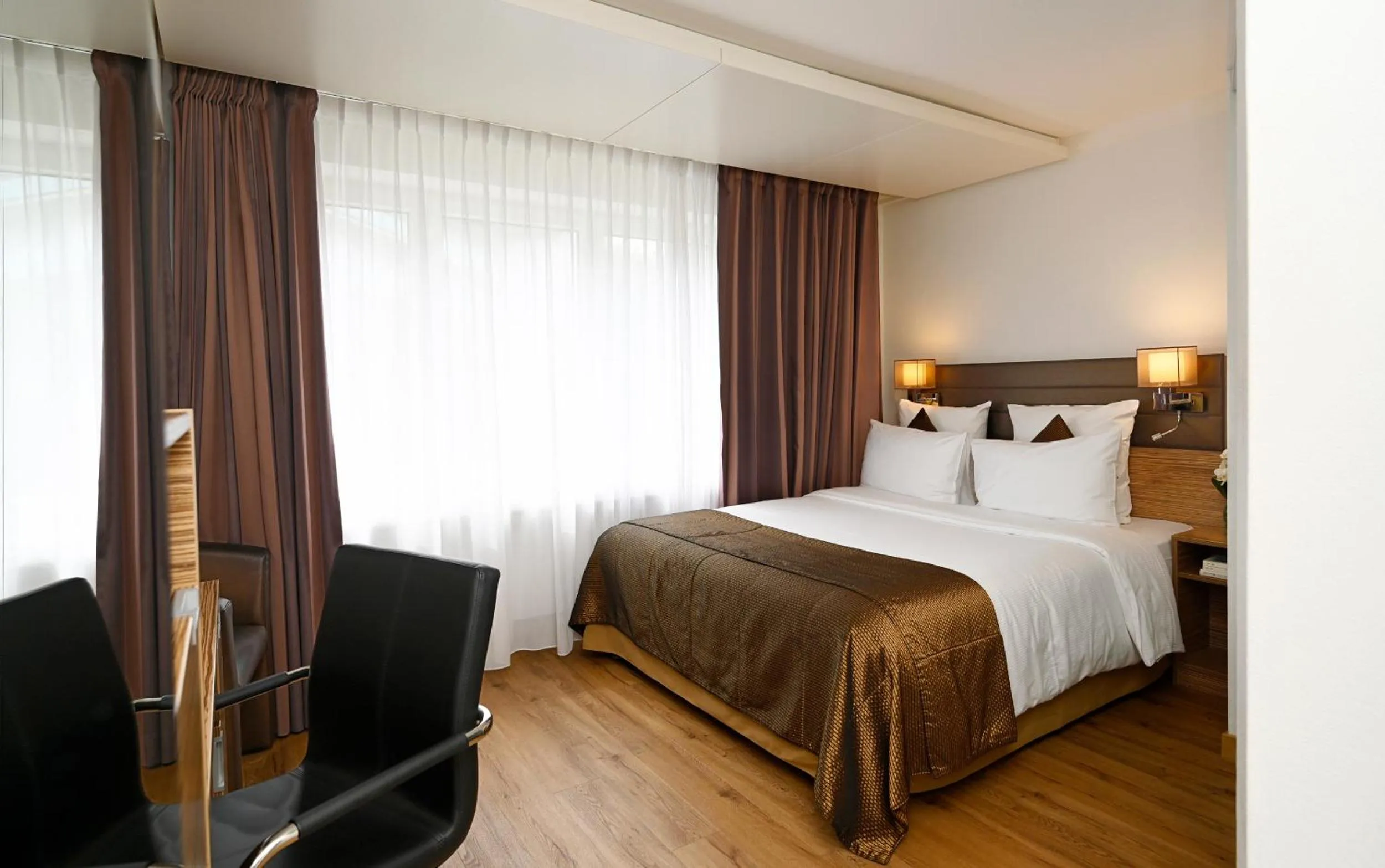 Bedroom, Bed in Hotel Stoller