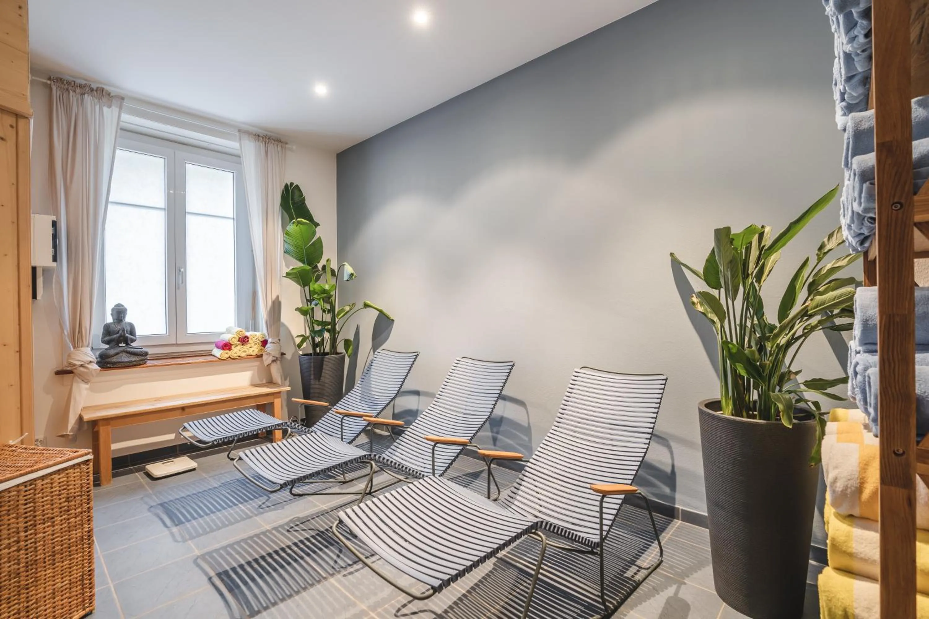 Sauna in Hotel Alpensonne - Panoramazimmer & Restaurant