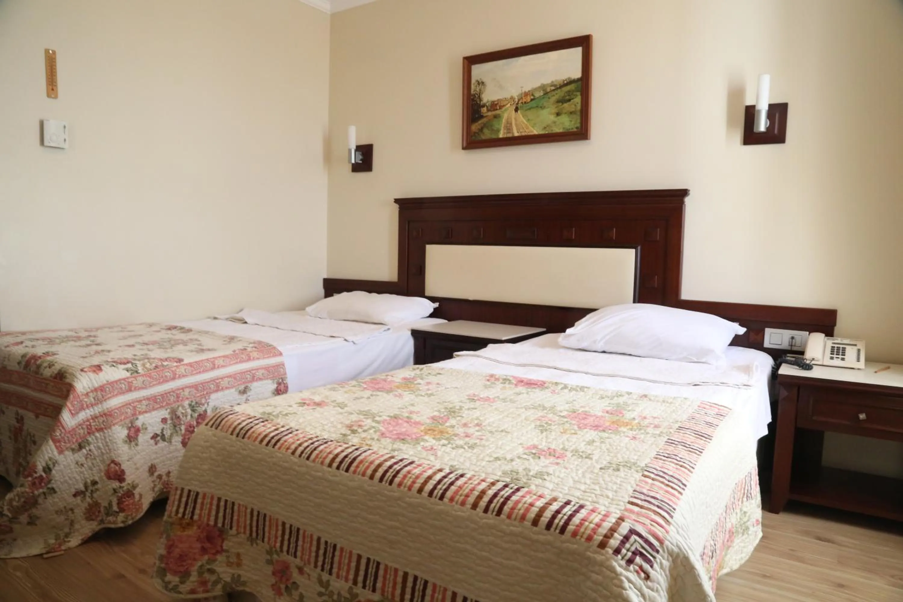 Bed in Kumburgaz Blue World Hotel