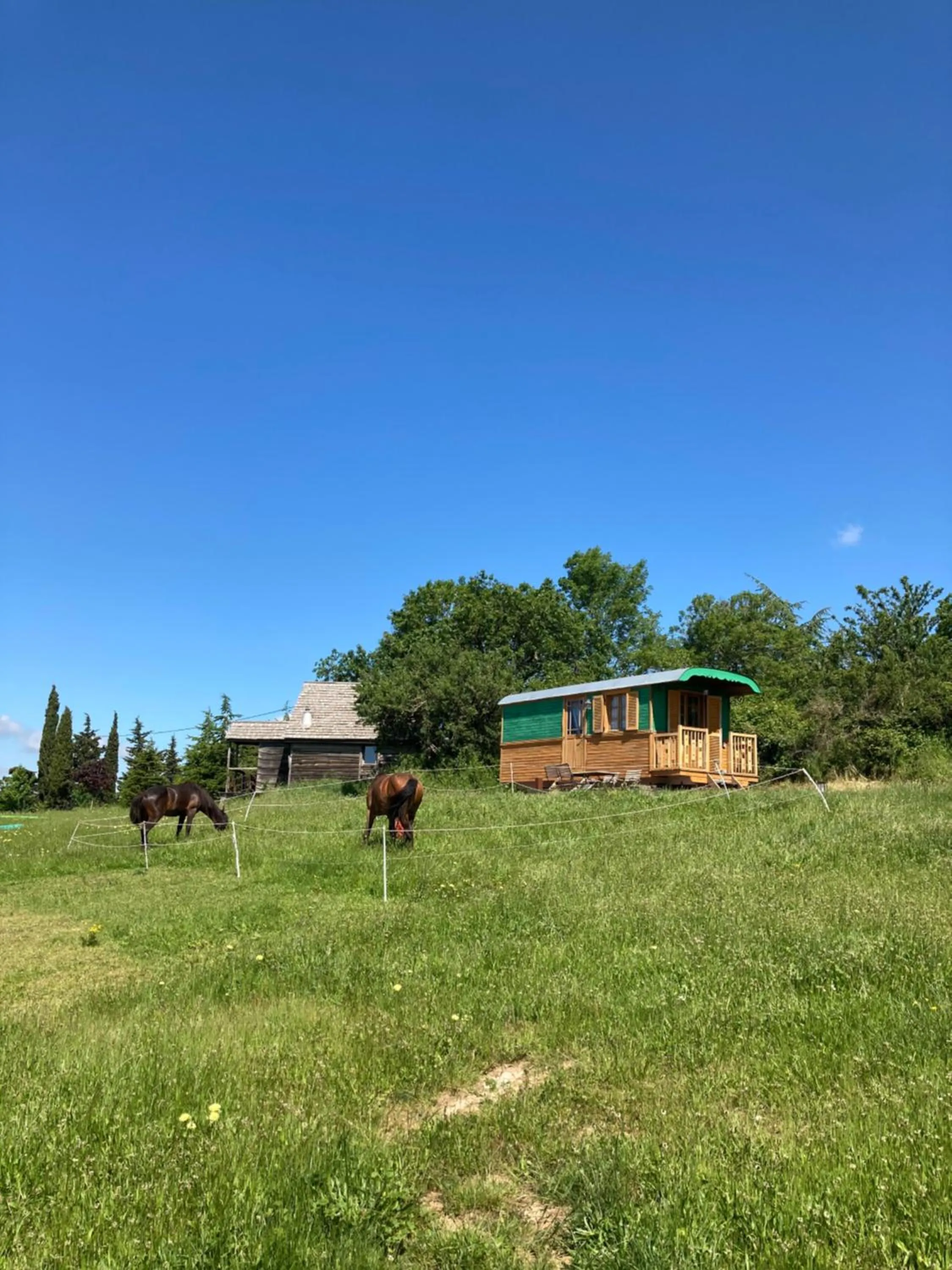 Natural landscape in Domaine de Campras B&B