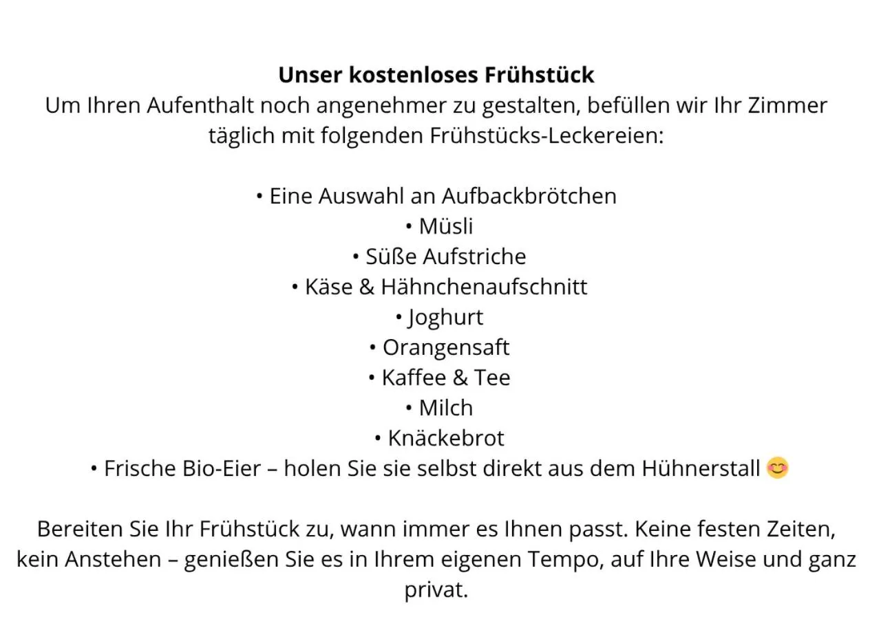 Breakfast in B&B Zunderdorp