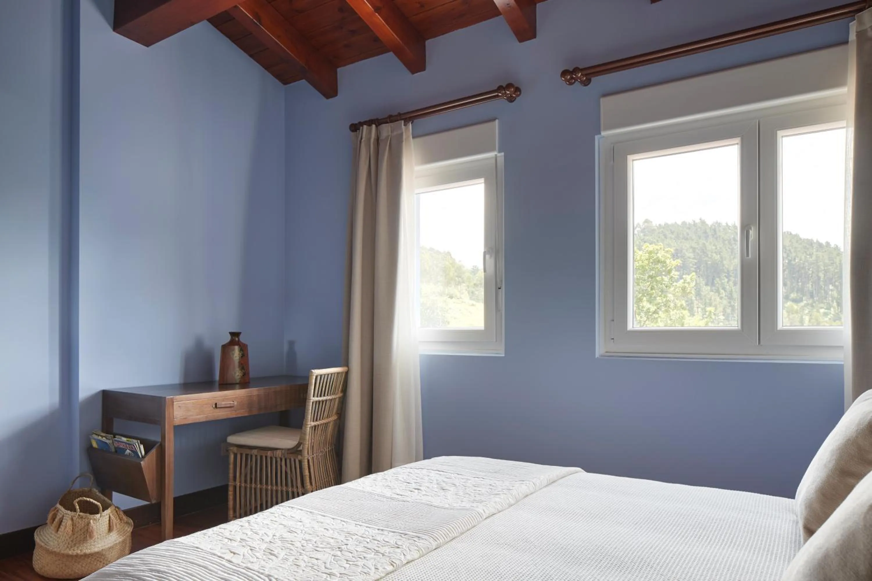 Bedroom, Bed in Hotel Txoriene - Arrieta - HBI01298