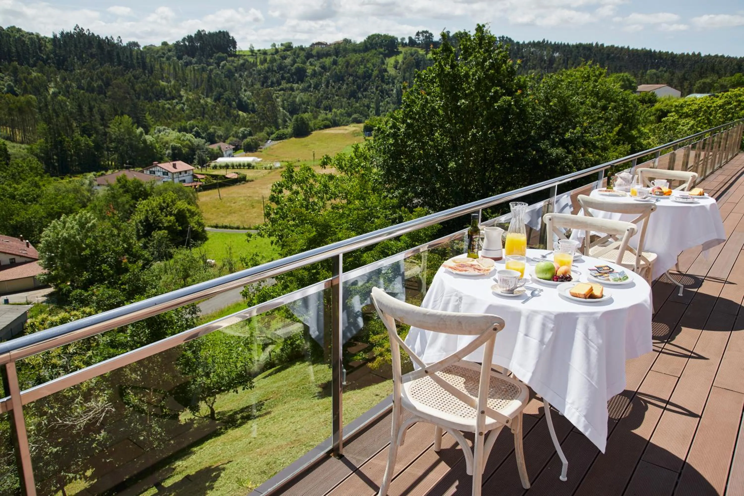 Balcony/Terrace in Hotel Txoriene - Arrieta - HBI01298