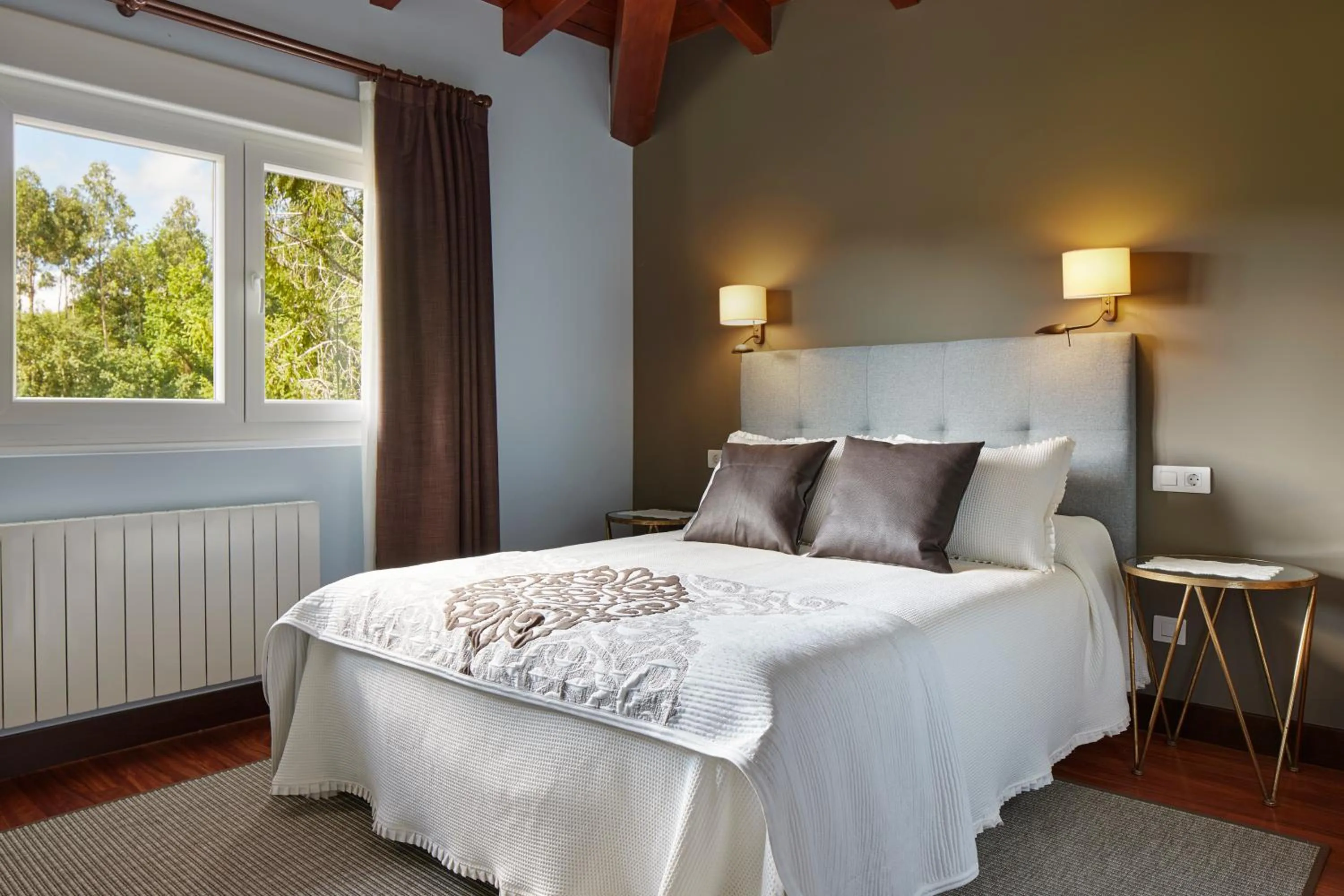 Bedroom, Bed in Hotel Txoriene - Arrieta - HBI01298