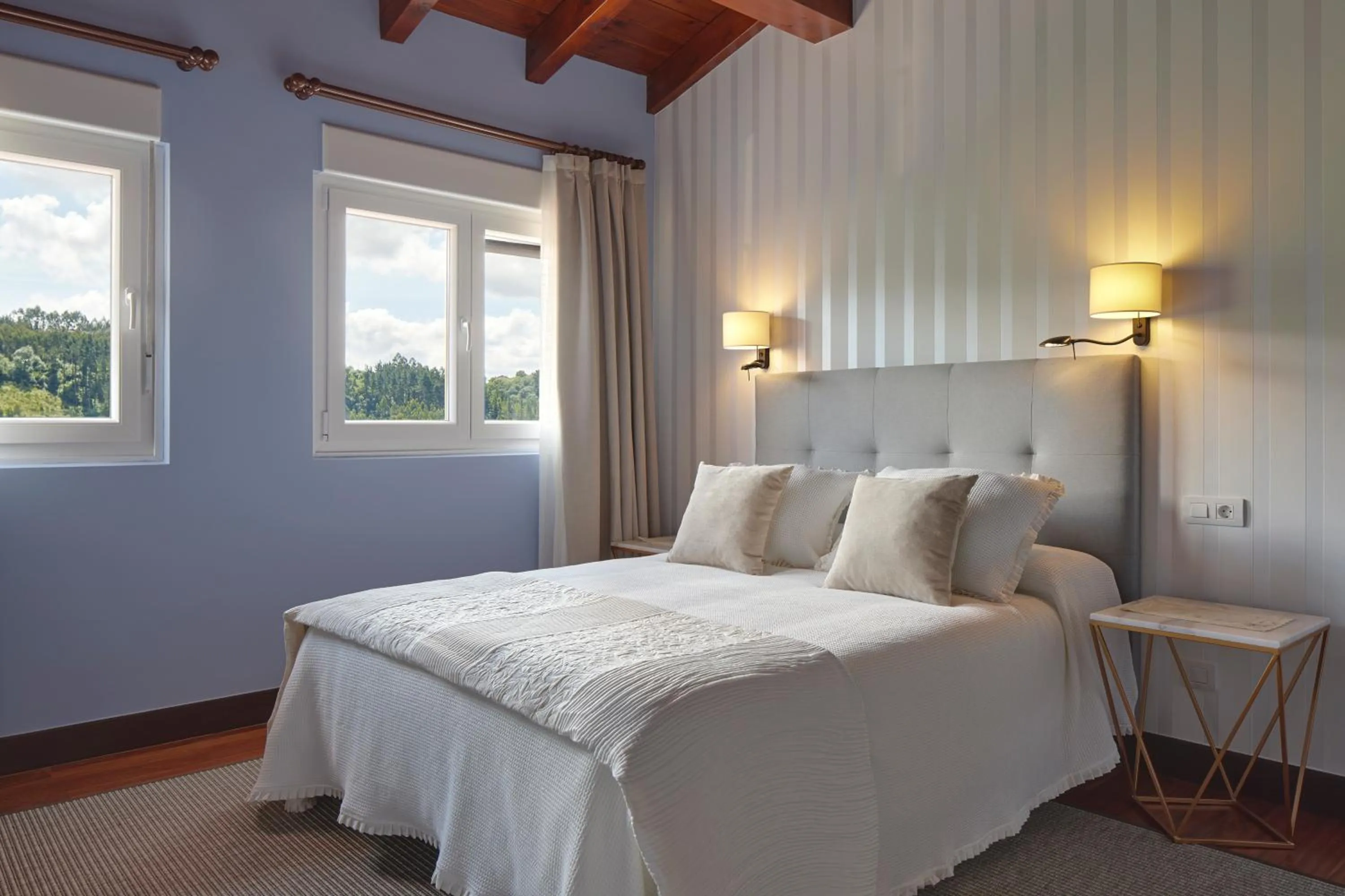 Bedroom, Bed in Hotel Txoriene - Arrieta - HBI01298