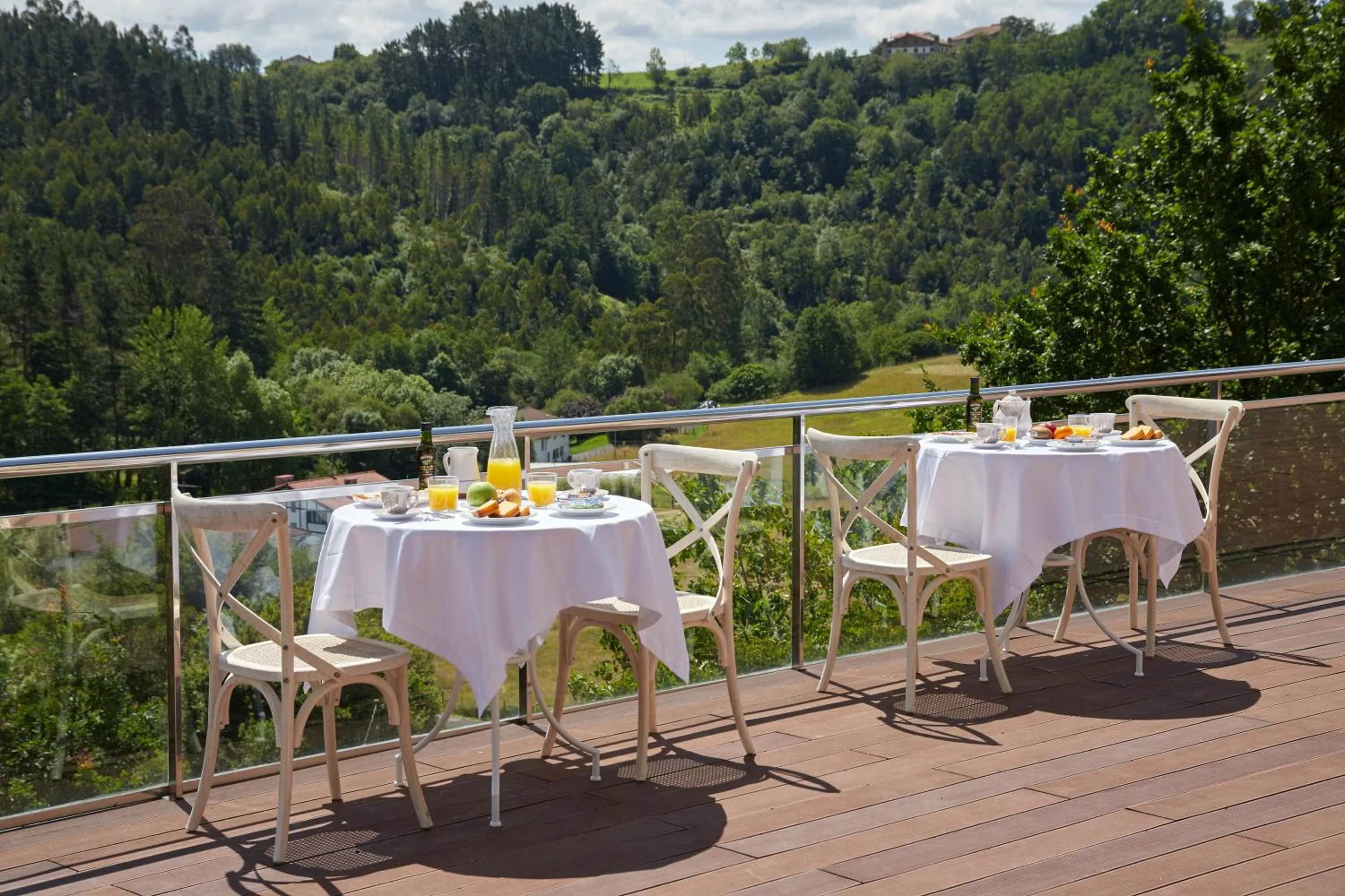 Balcony/Terrace in Hotel Txoriene - Arrieta - HBI01298