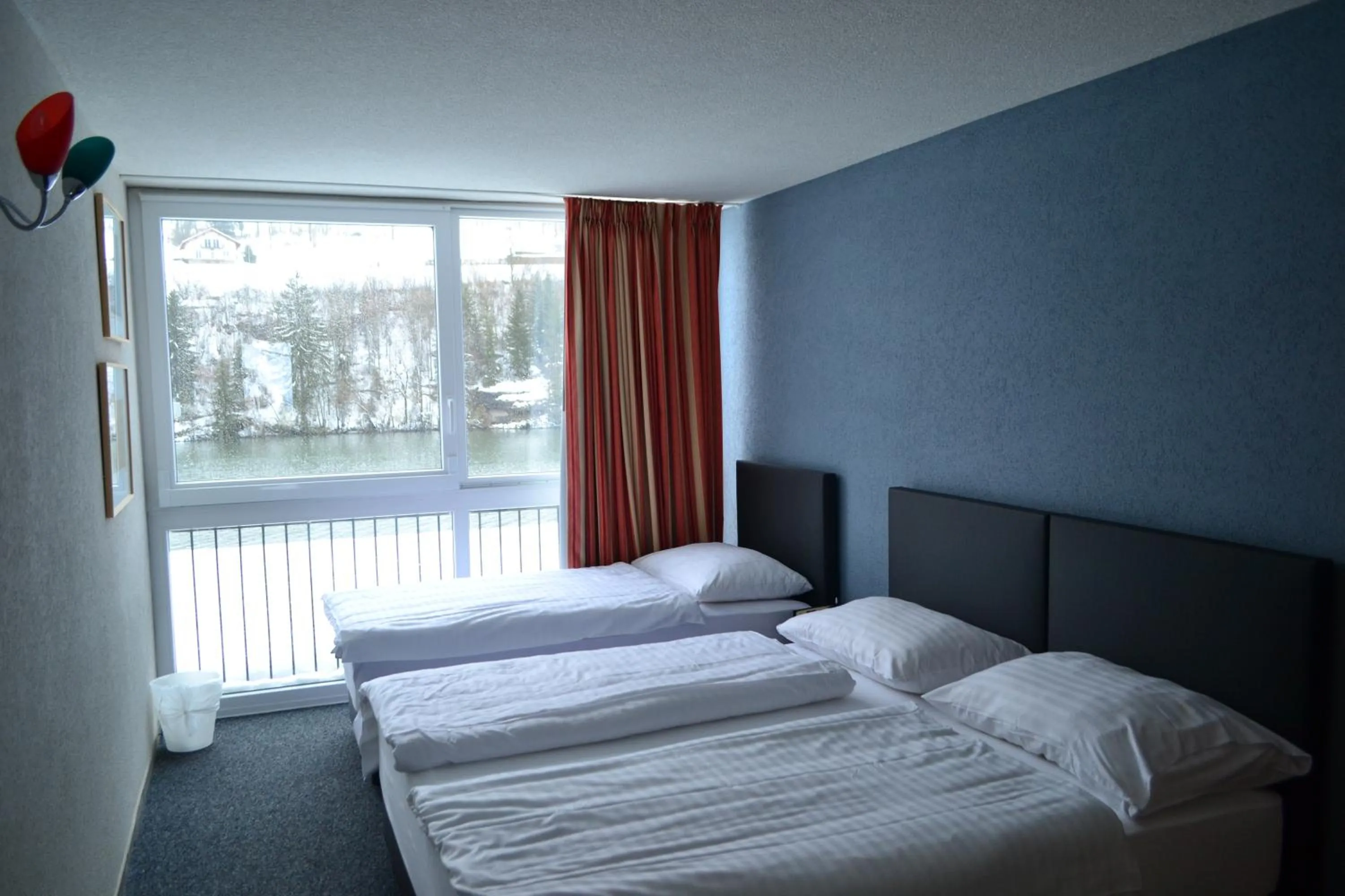 Bedroom, Bed in Hotel Les Rives Du Doubs