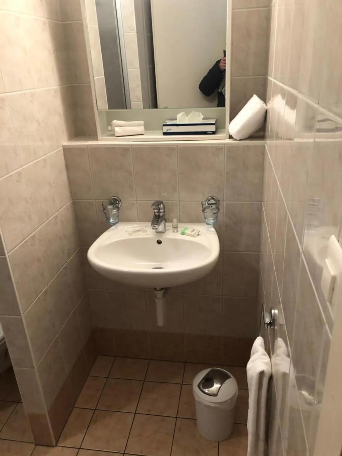 Toilet in Hotel Les Rives Du Doubs