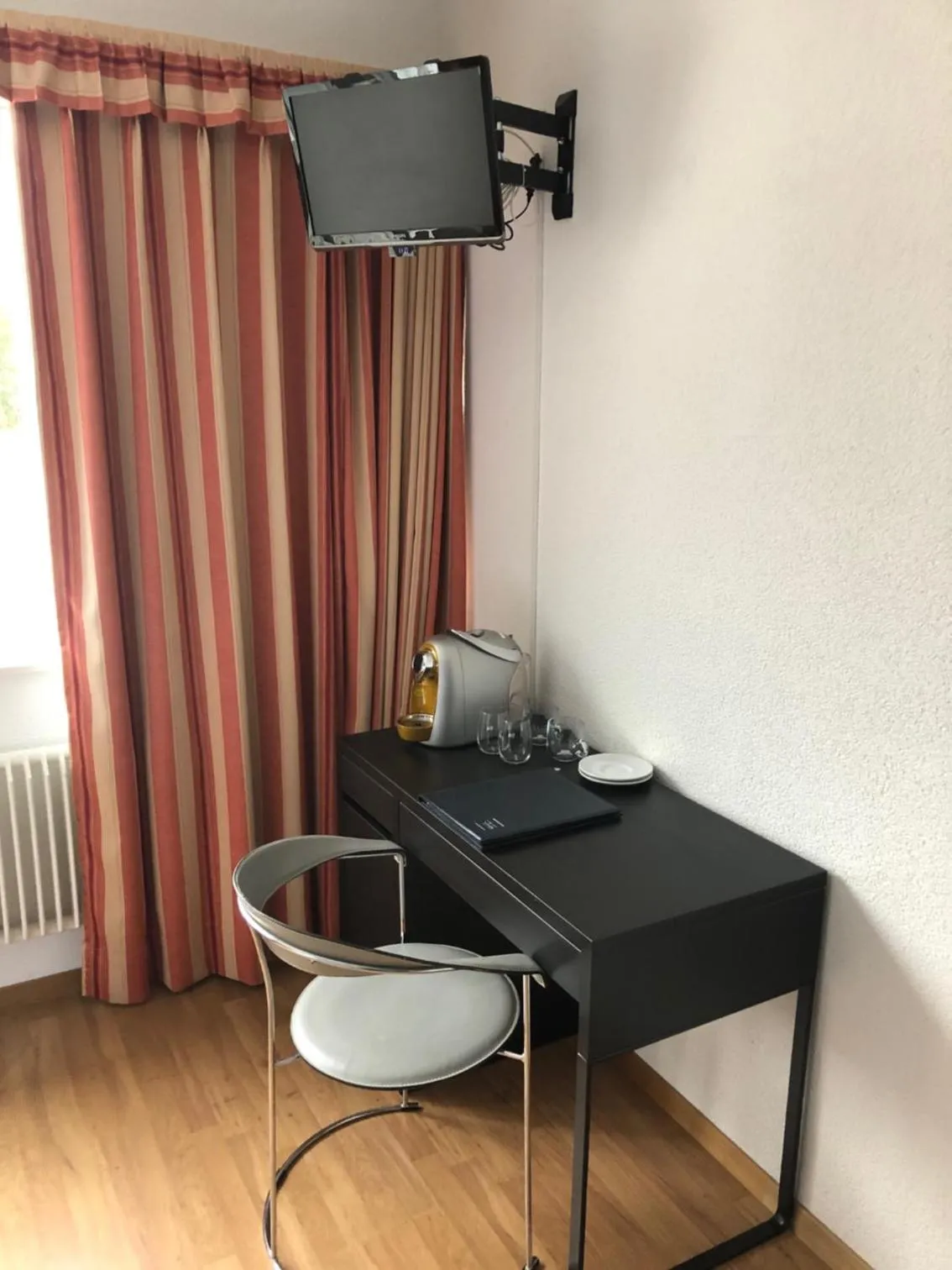 Seating area in Hotel Les Rives Du Doubs