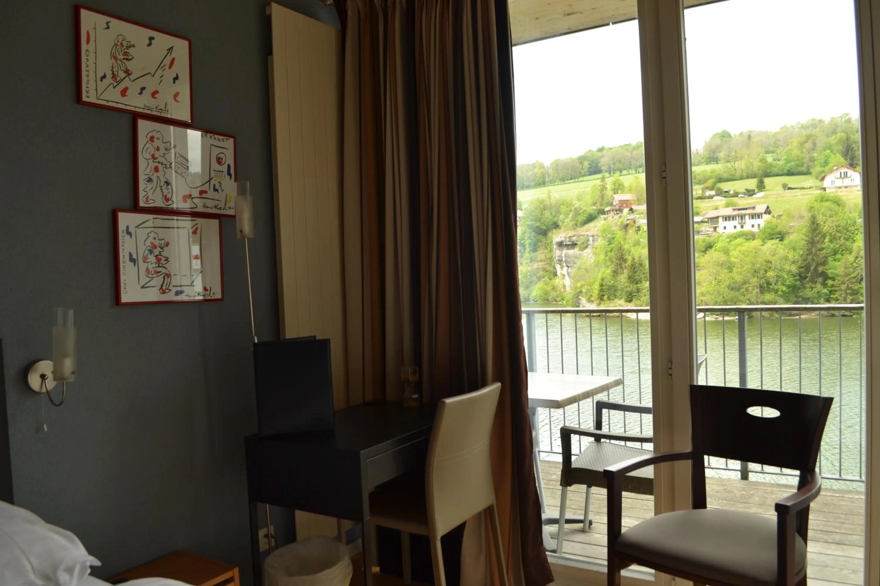 Natural landscape in Hotel Les Rives Du Doubs